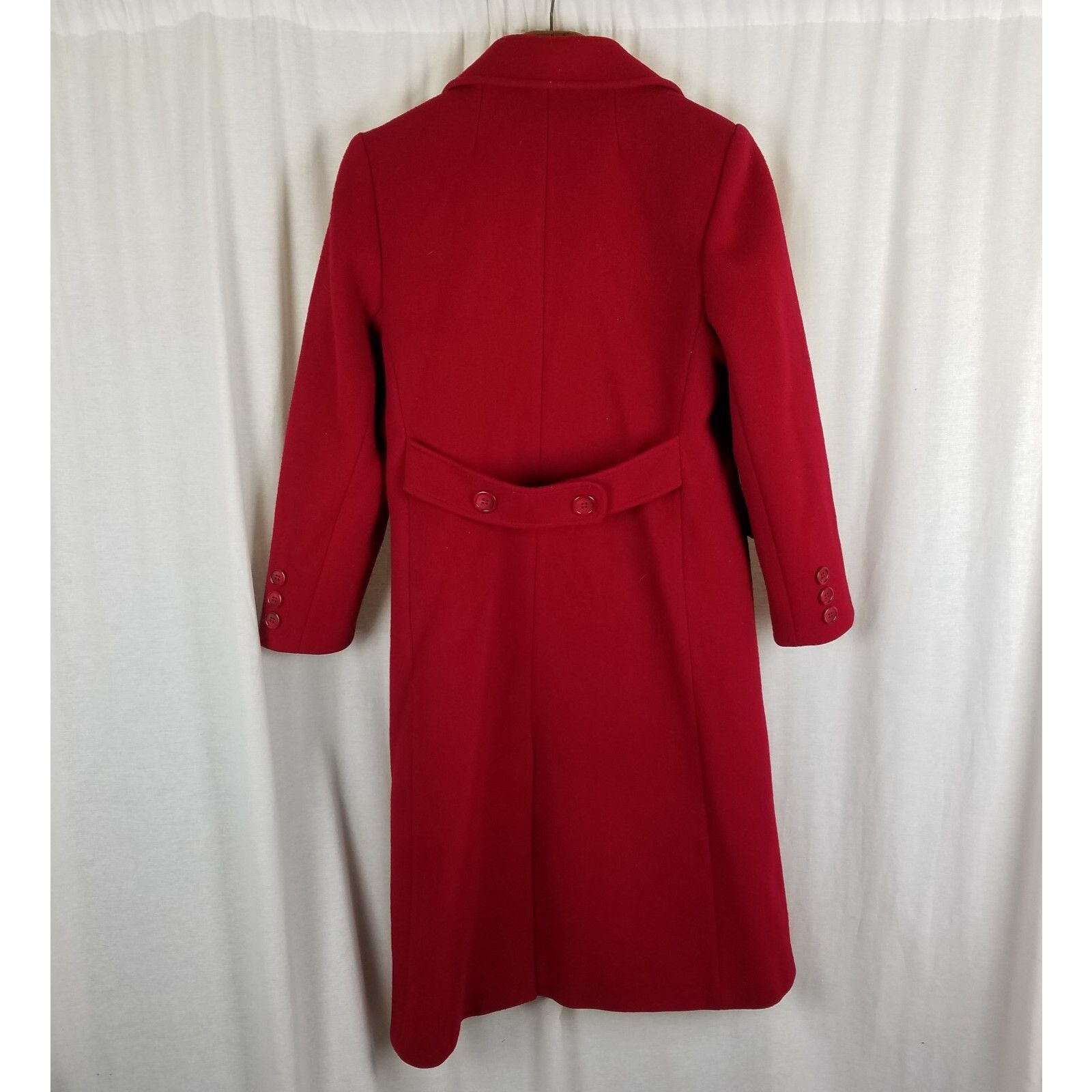 Vintage Vtg JG Hook Wool Belted Back Fit & Flare Peacoat Coat Demi P Size S / US 4 / IT 40 - 4 Thumbnail
