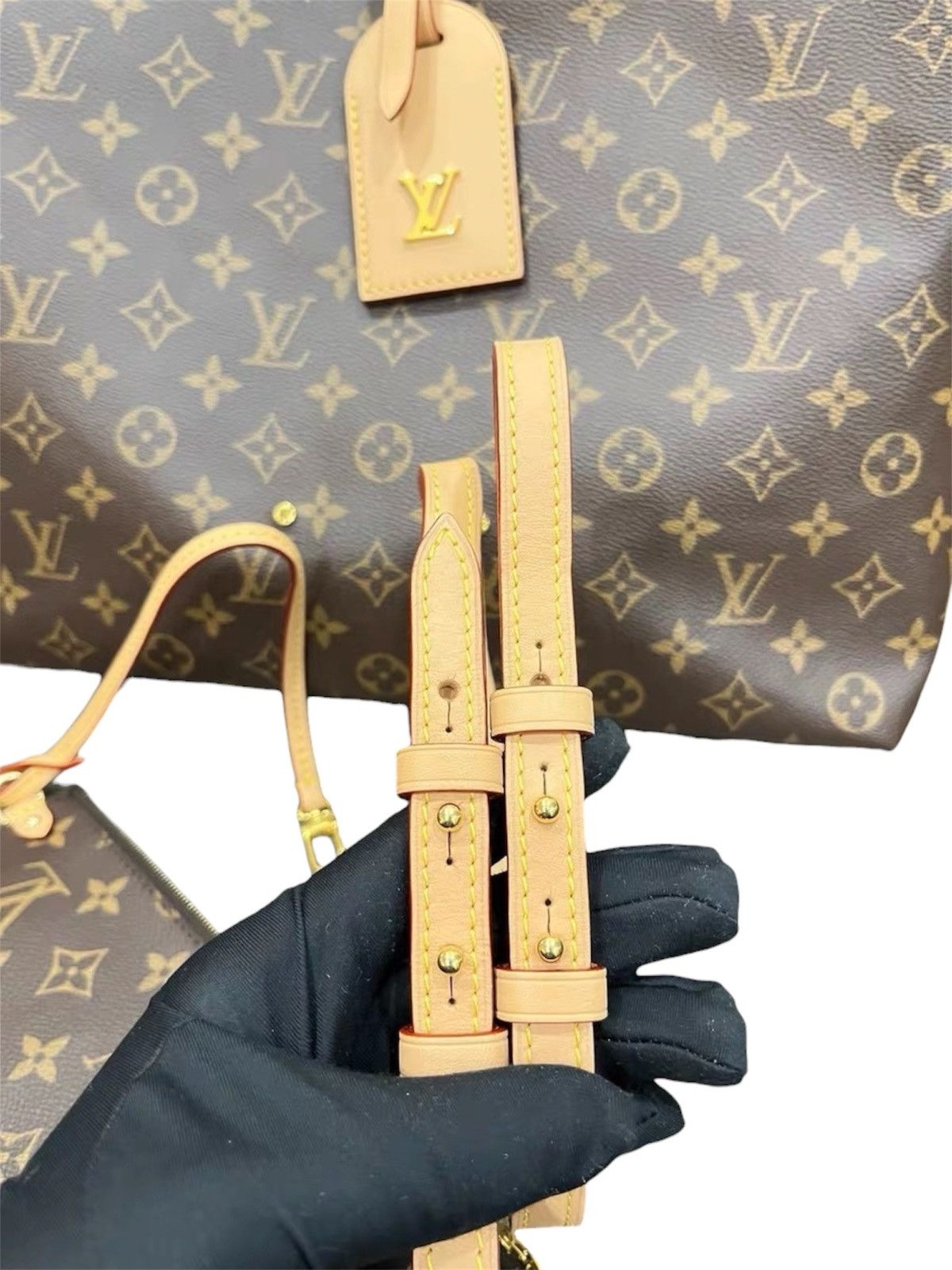 Louis Vuitton Louis Vuitton Atlantis GM Brown Monogram HandBag Size ONE SIZE - 12 Thumbnail