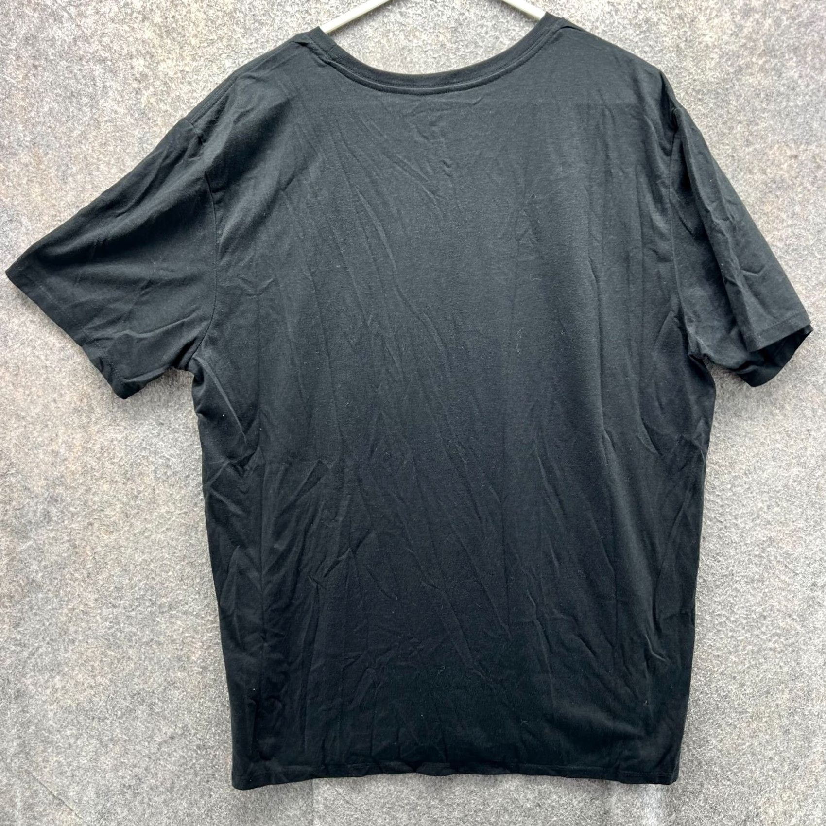 Nike VINTAGE Nike Shirt Mens XL Black Athletic Tee Crewneck Cotton Swoosh Jersey Short Sleeve Crew Neck All Seasons Size US XL / EU 56 / 4 - 2 Thumbnail
