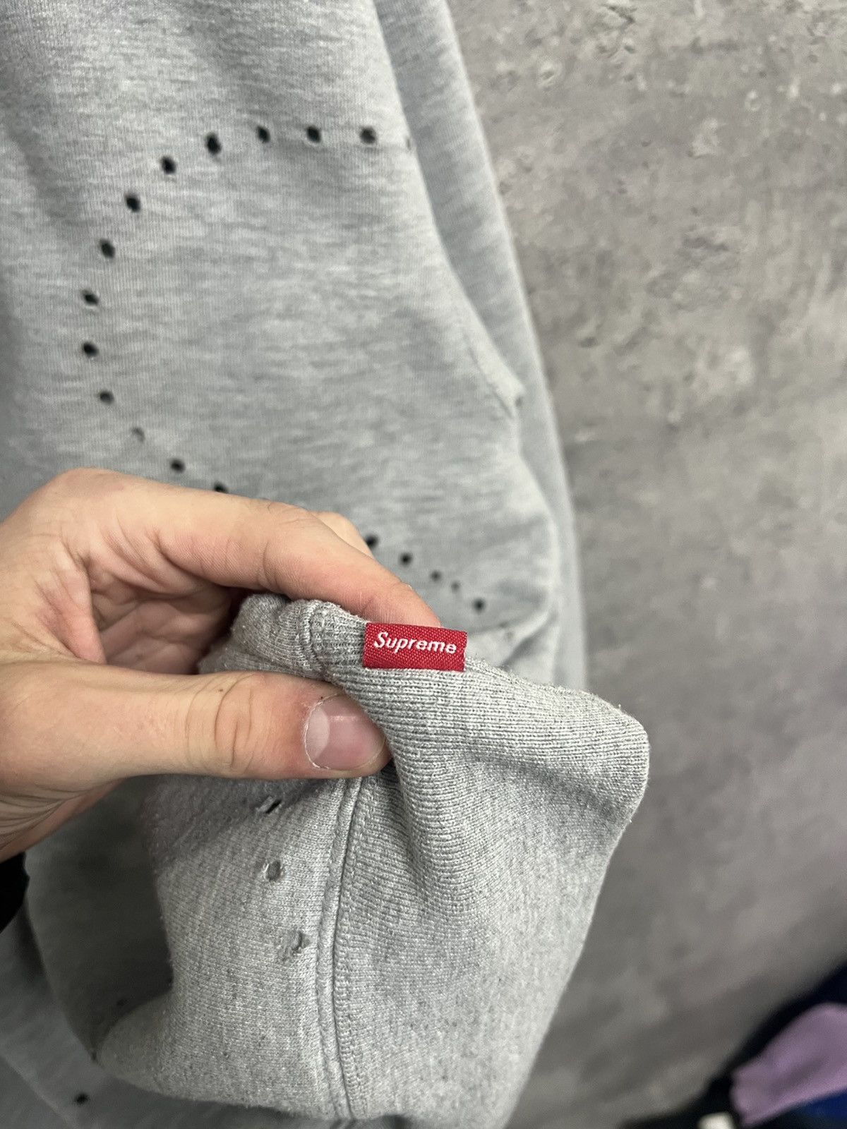 Supreme Supreme Laser Cut Hoodie Size US XL / EU 56 / 4 - 6 Thumbnail