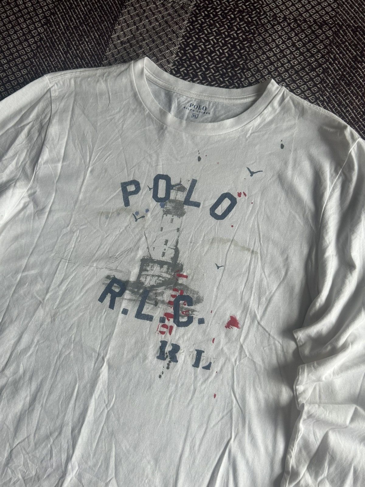 Polo Ralph Lauren Polo Ralph Lauren Long Sleeve T-shirt Streetwear Style Sz XL Size US XL / EU 56 / 4 - 5 Thumbnail
