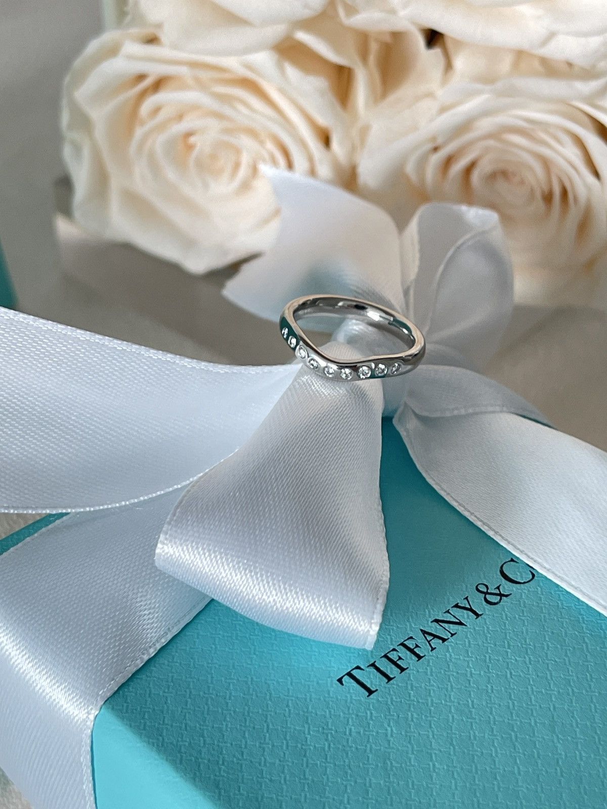 Tiffany & Co. Tiffany & Co. Elsa Peretti Ring in Platinum size 4 $2,800 Size ONE SIZE - 10 Thumbnail