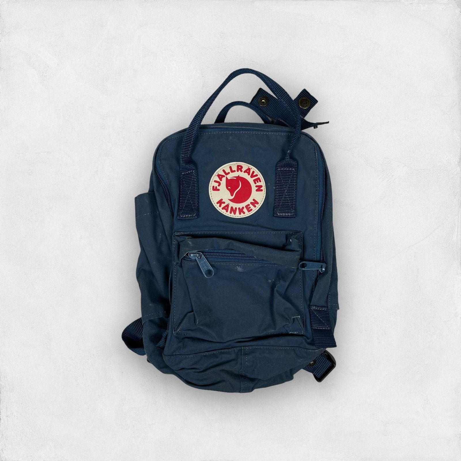 Fjallraven Kanken Mini Men's Navy Everyday Outdoor Backpack
