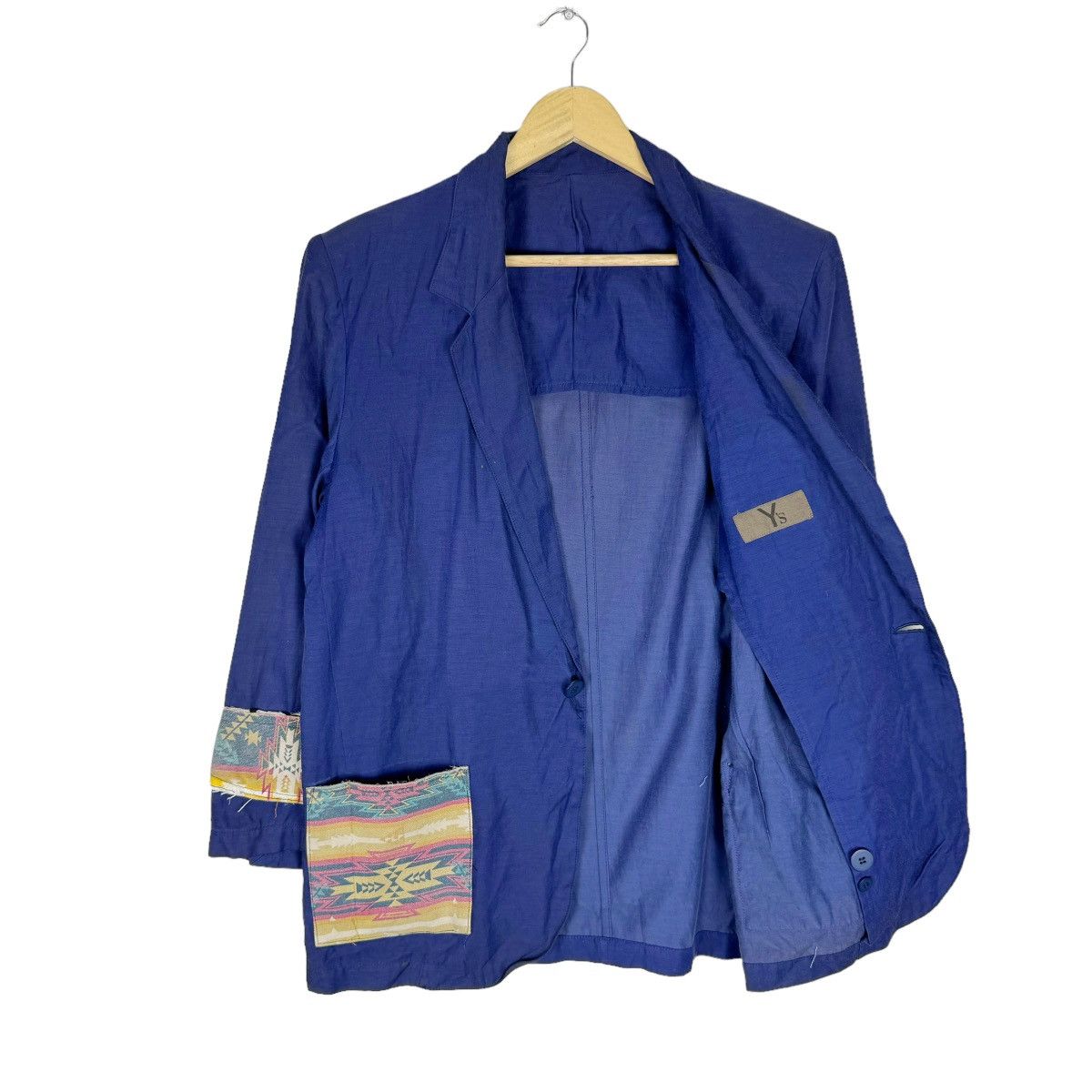 Yohji Yamamoto ⚡️Y’S YOHJI YAMAMOTO NAVAJO BUTTON JACKET Size US M / EU 48-50 / 2 - 1 Thumbnail