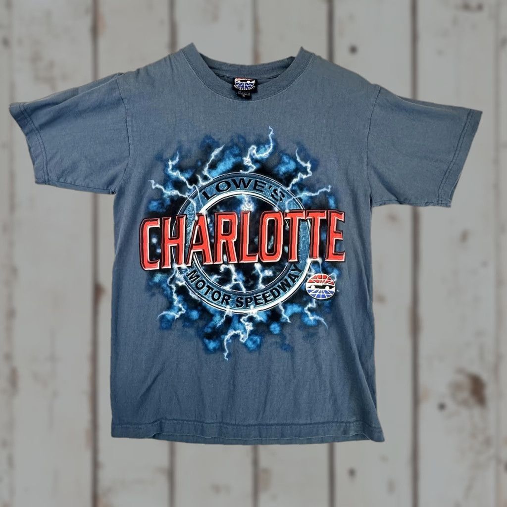 NASCAR Vintage Charlotte Motor Speedway Shirt Mens Medium Lowe's Racing NASCAR 90s Tee Size US M / EU 48-50 / 2 - 1 Thumbnail