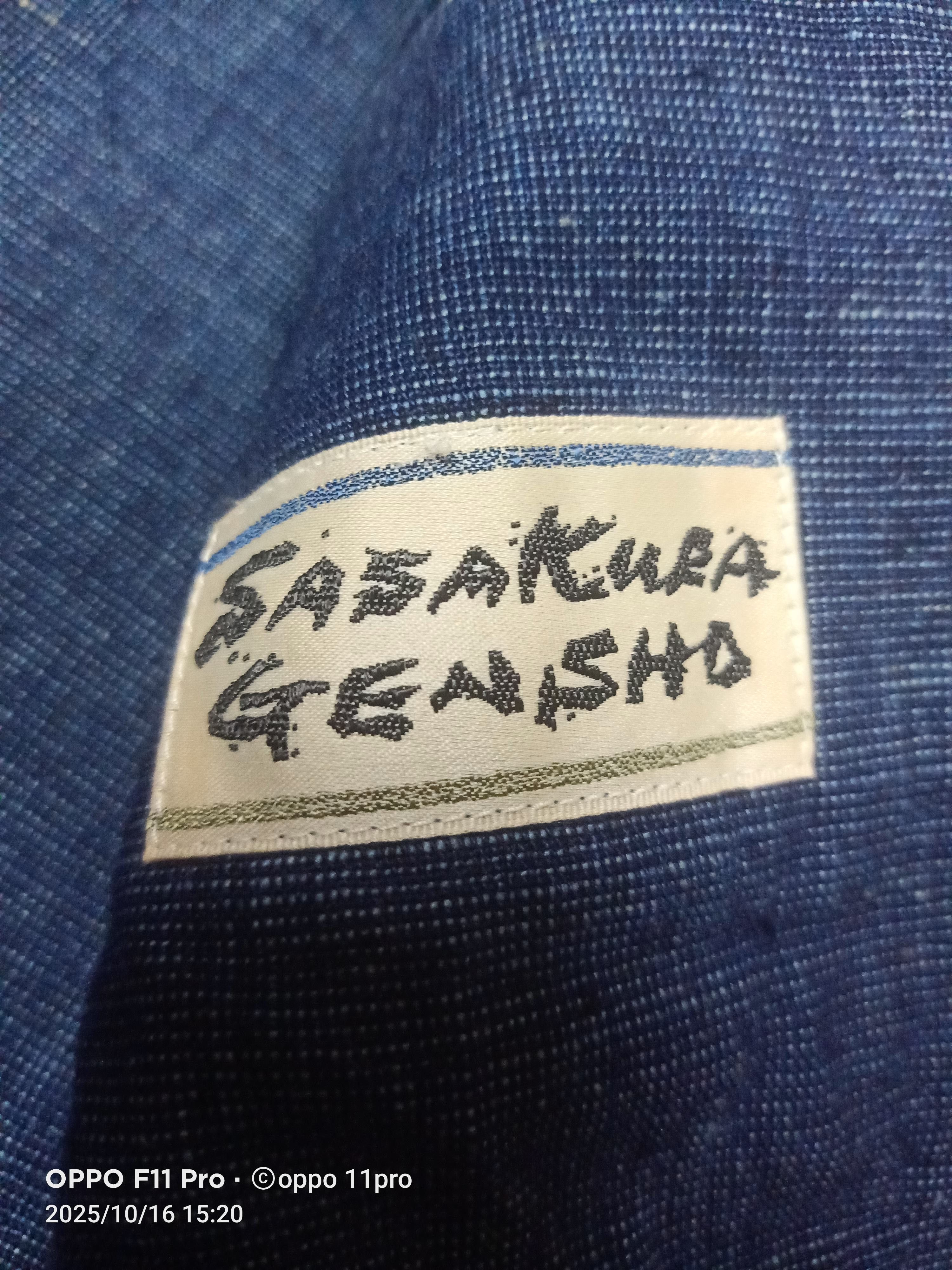 Japanese Brand Sasakura Genisho Blazers Denim Fabric Size 40R - 6 Thumbnail