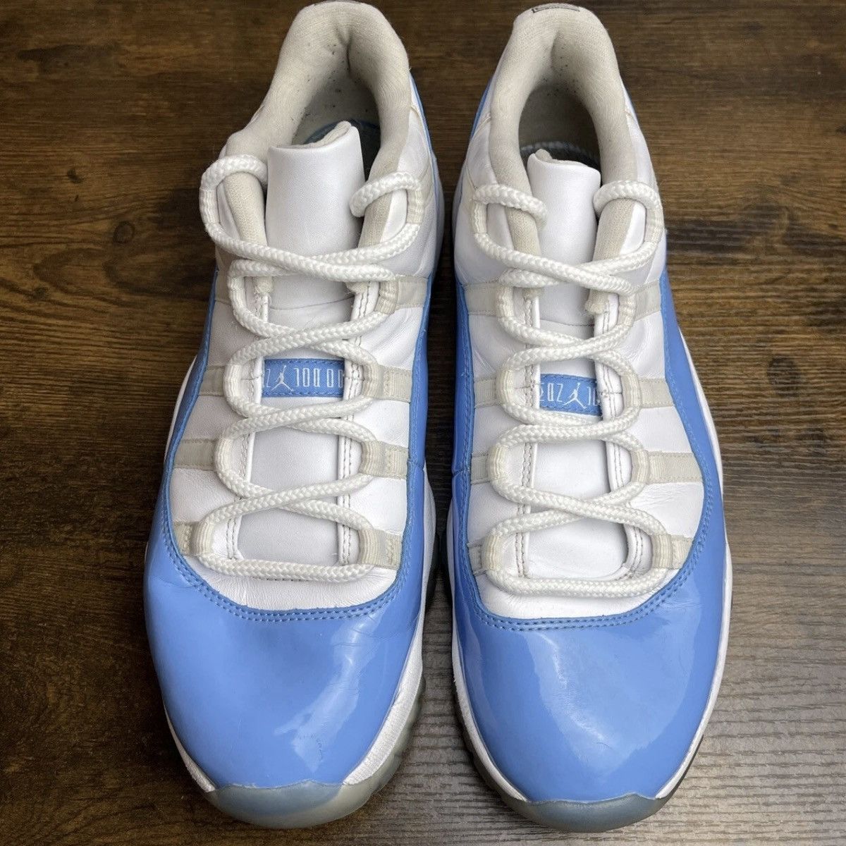 Jordan Brand Air Jordan 11 Retro Low University Blue 2017 528895-106 UNC Size US 11 / EU 44 - 5 Thumbnail