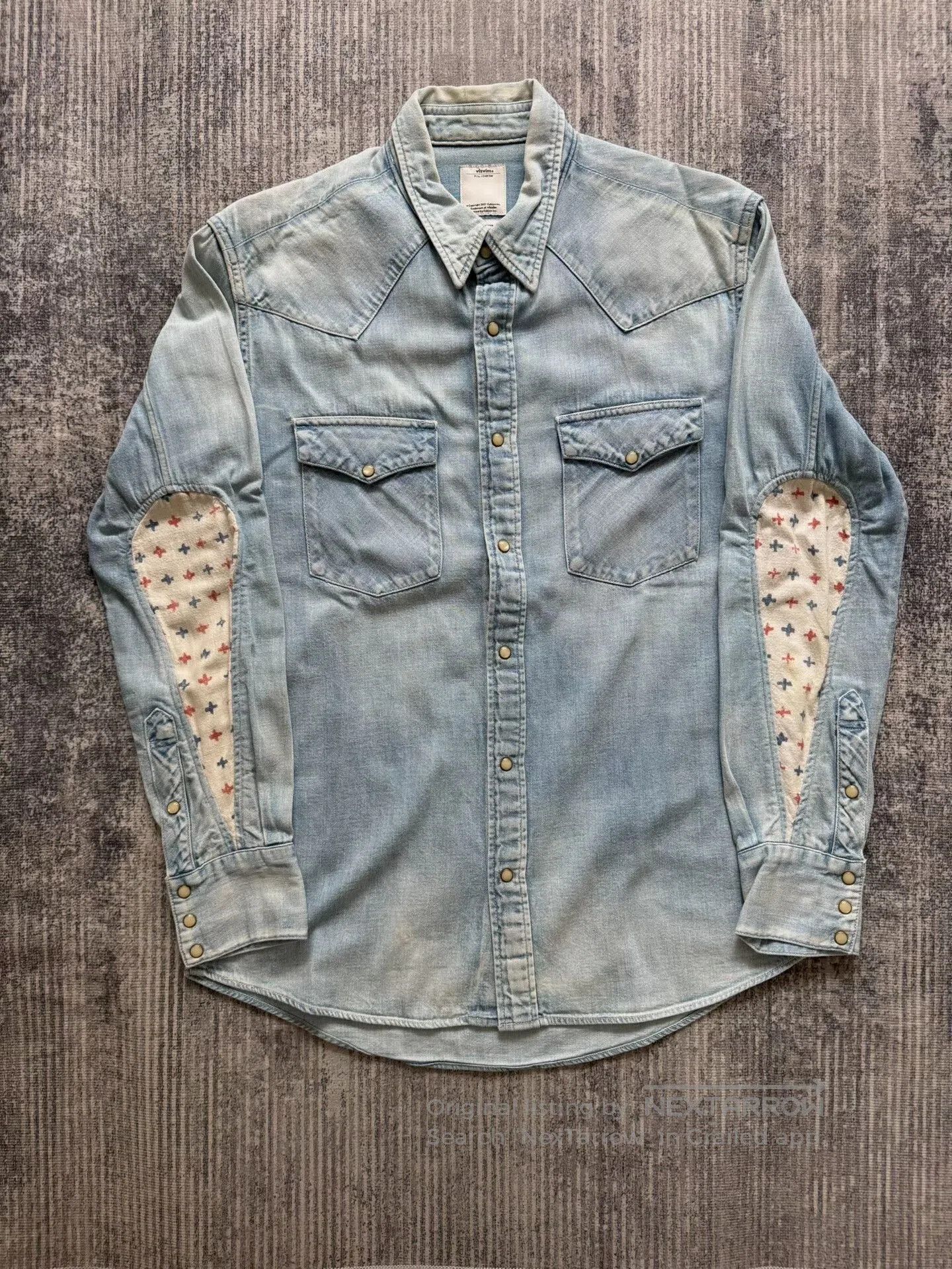 Visvim visvim albacore shirt with unique sleeves. Size US M / EU 48-50 / 2 - 1 Thumbnail
