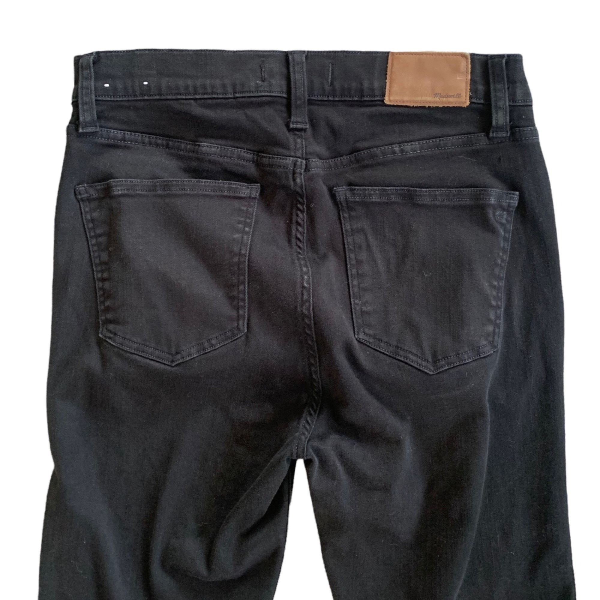 Madewell Madewell Black Denim High Rise Skinny Jeans 29 Size 29" - 5 Thumbnail