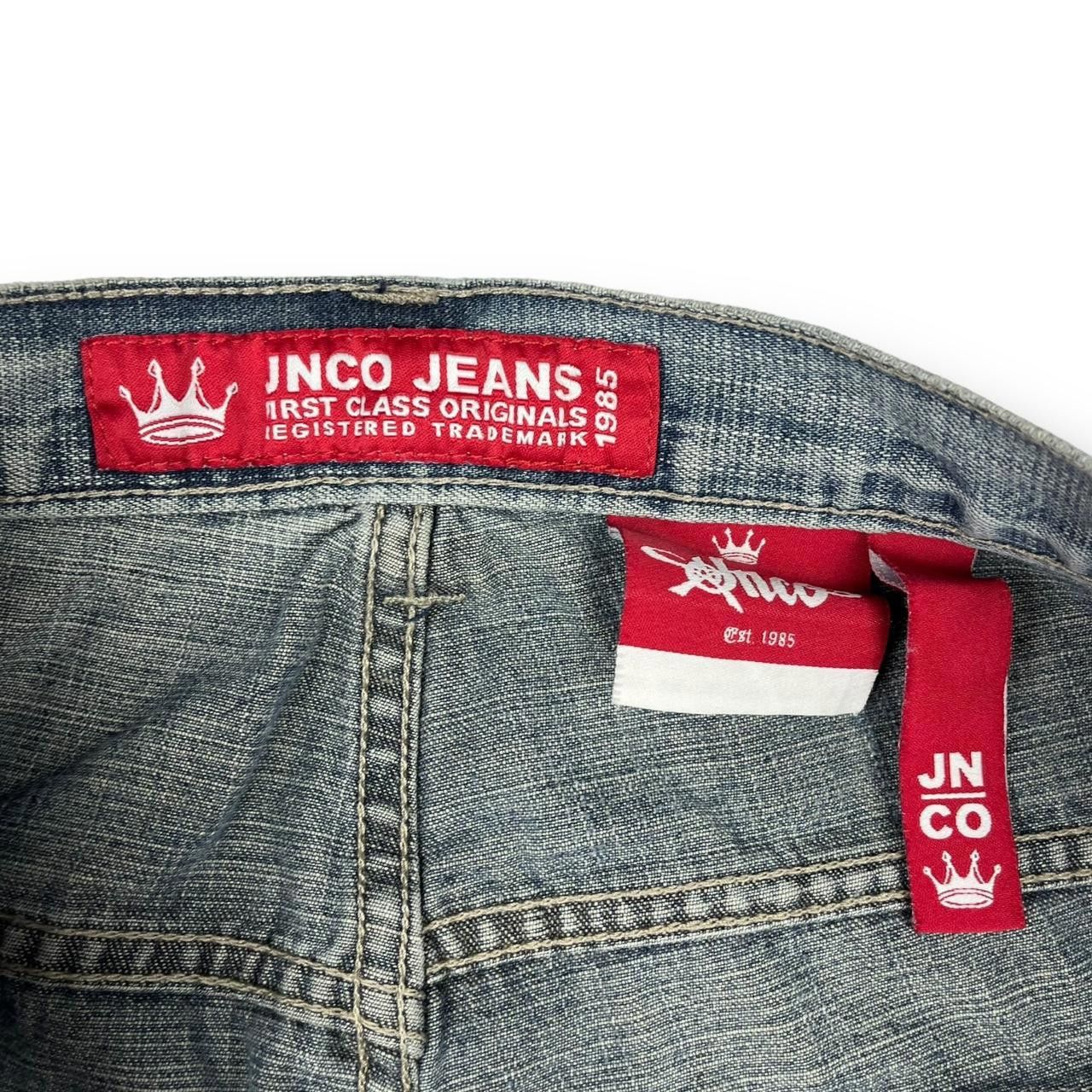 JNCO JNCO Men's Blue Shorts Size US 37 - 5 Thumbnail