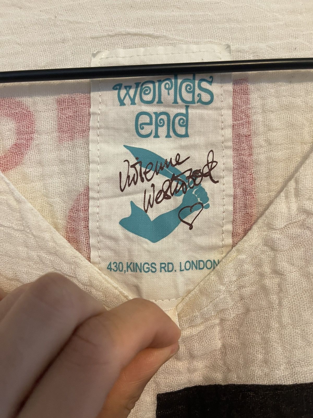 Vivienne Westwood destroy muslin bondage top