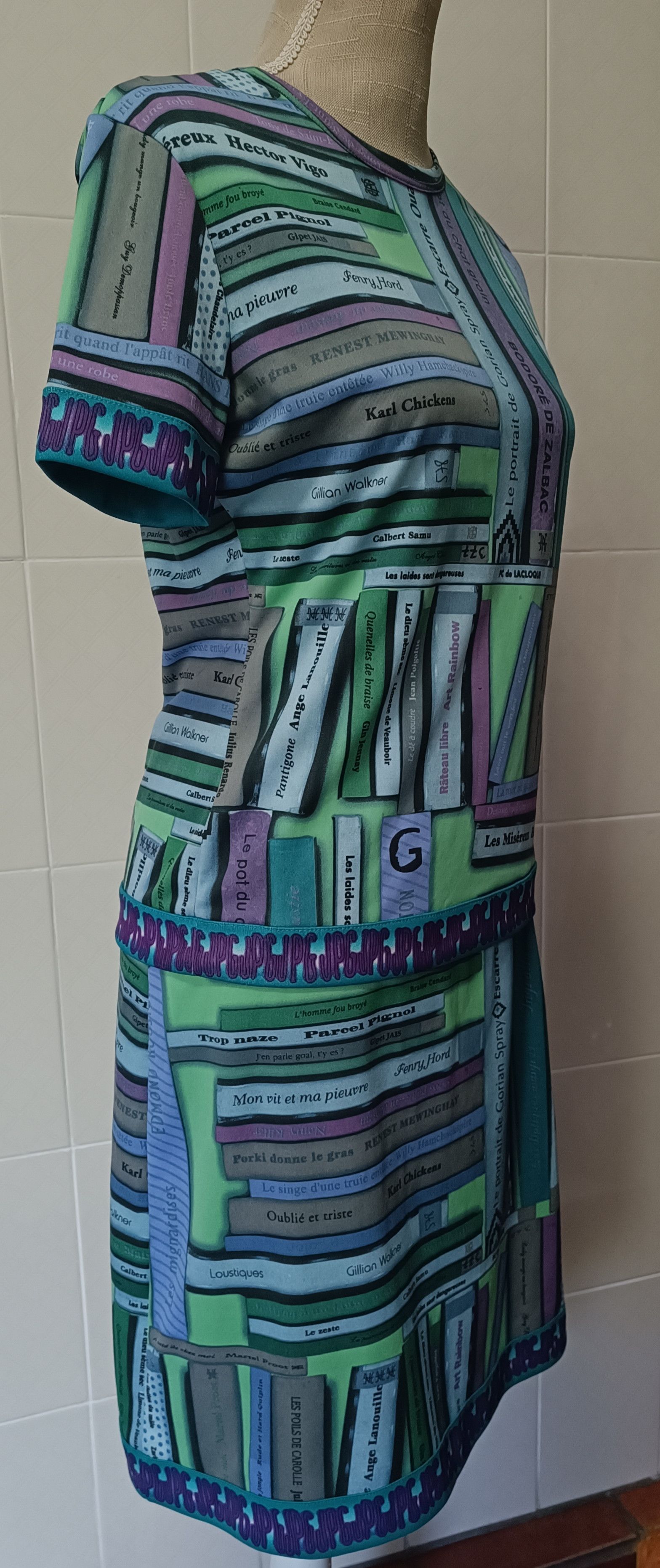 Jean Paul Gaultier Spring 2001 - Books print set - JPG Jeans - Colec. N°3 Size M / US 6-8 / IT 42-44 - 5 Thumbnail