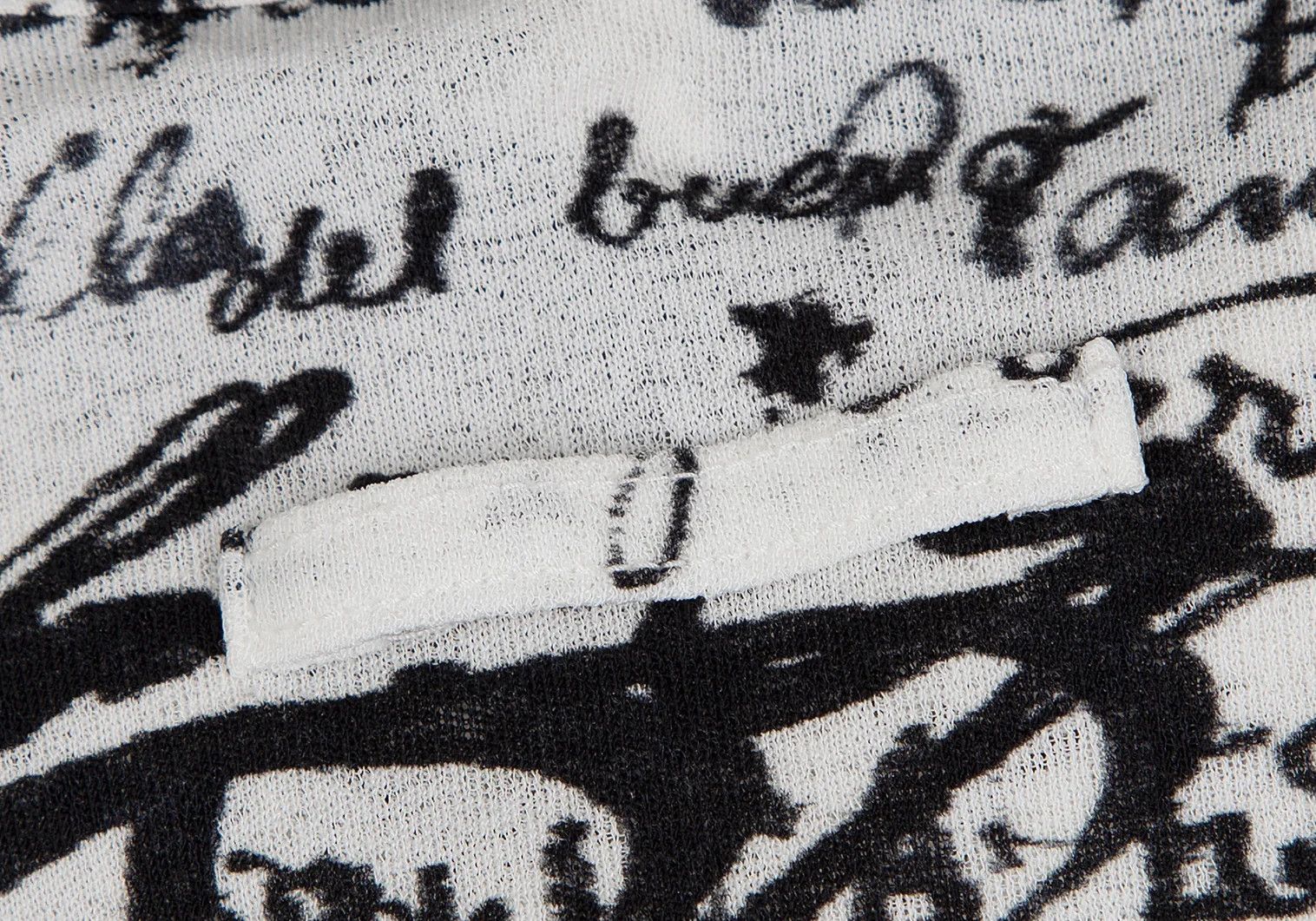 Jean Paul Gaultier Snap Button Shirt in Black and White, Size 48 Size US M / EU 48-50 / 2 - 14 Thumbnail