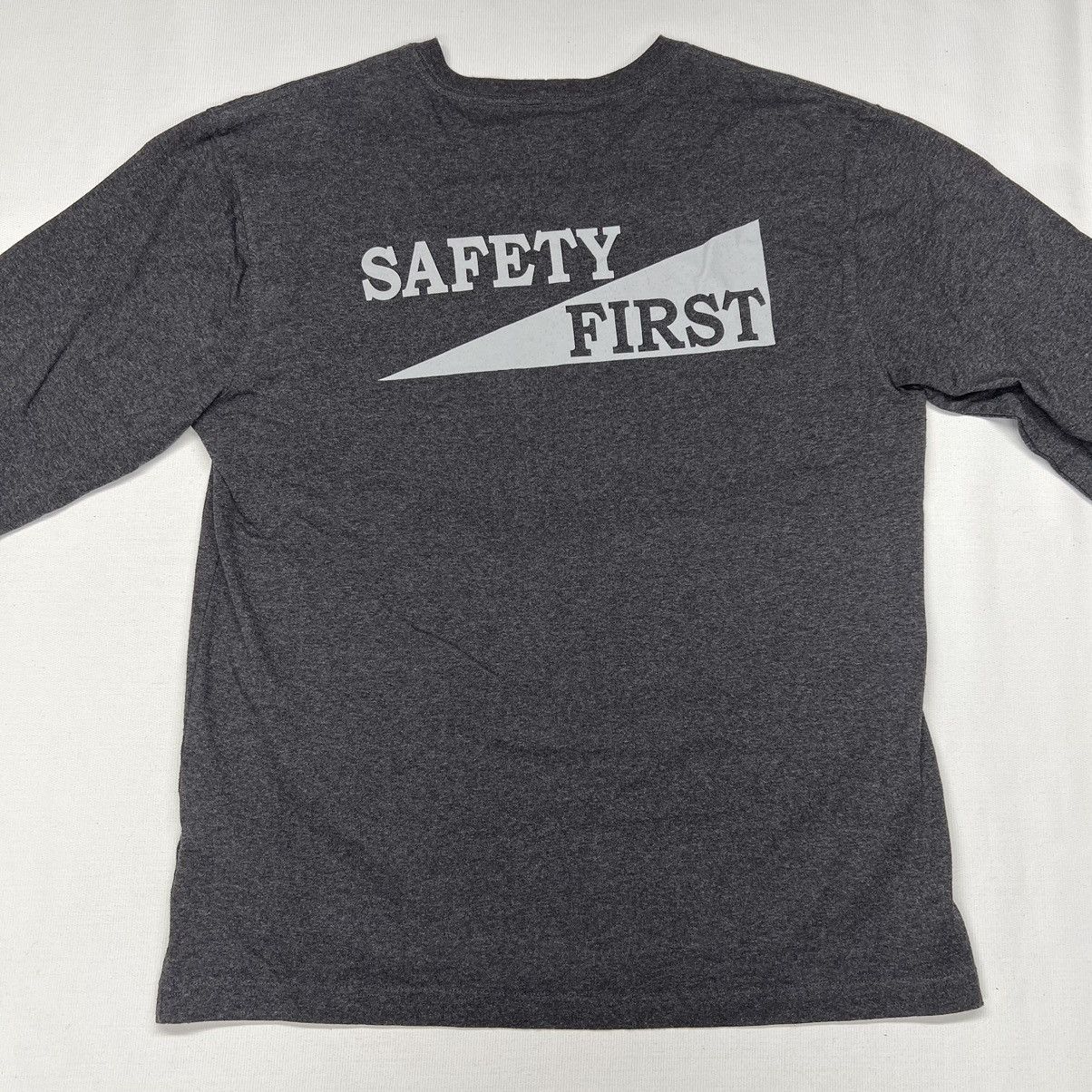Carhartt Carhartt Tee Shirt Grey Long Sleeve Original Pocket Workwear Size US L / EU 52-54 / 3 - 7 Thumbnail