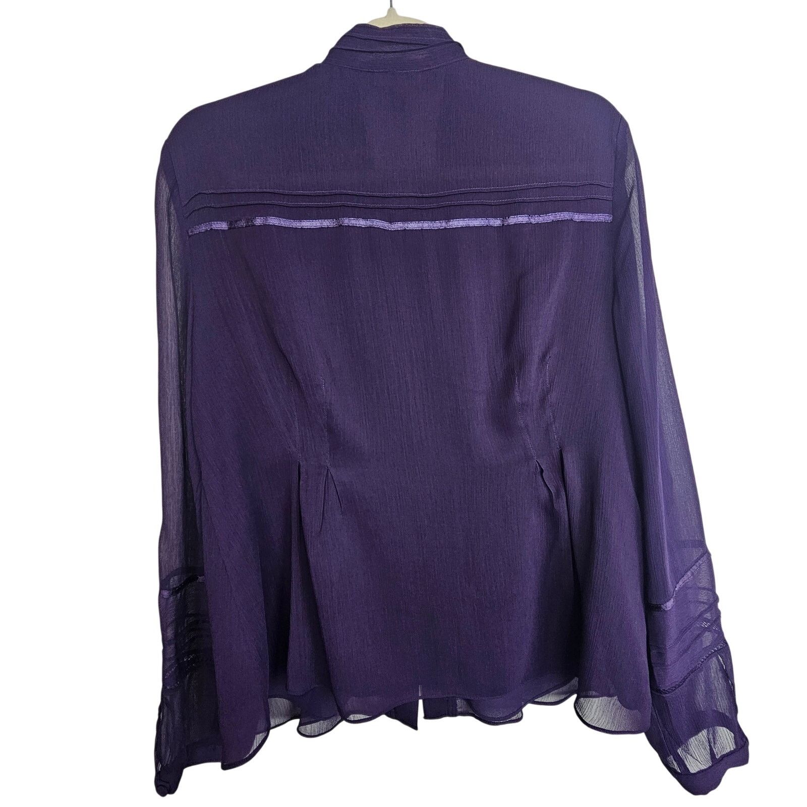 Coldwater Creek Coldwater Creek Womens Whimsigoth Blouse Size M Regency Size M / US 6-8 / IT 42-44 - 9 Thumbnail