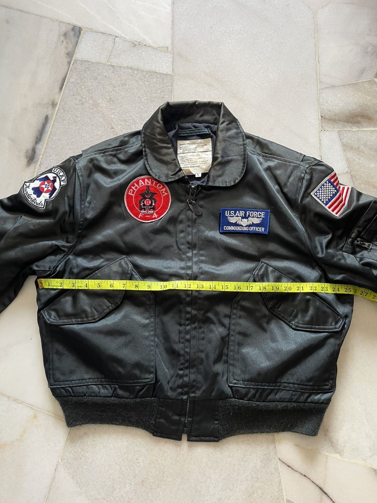 Vintage Vintage Us Air Force Bomber Jacket With Phantom Patches 11 Size US XXL / EU 58 / 5 - 12 Thumbnail