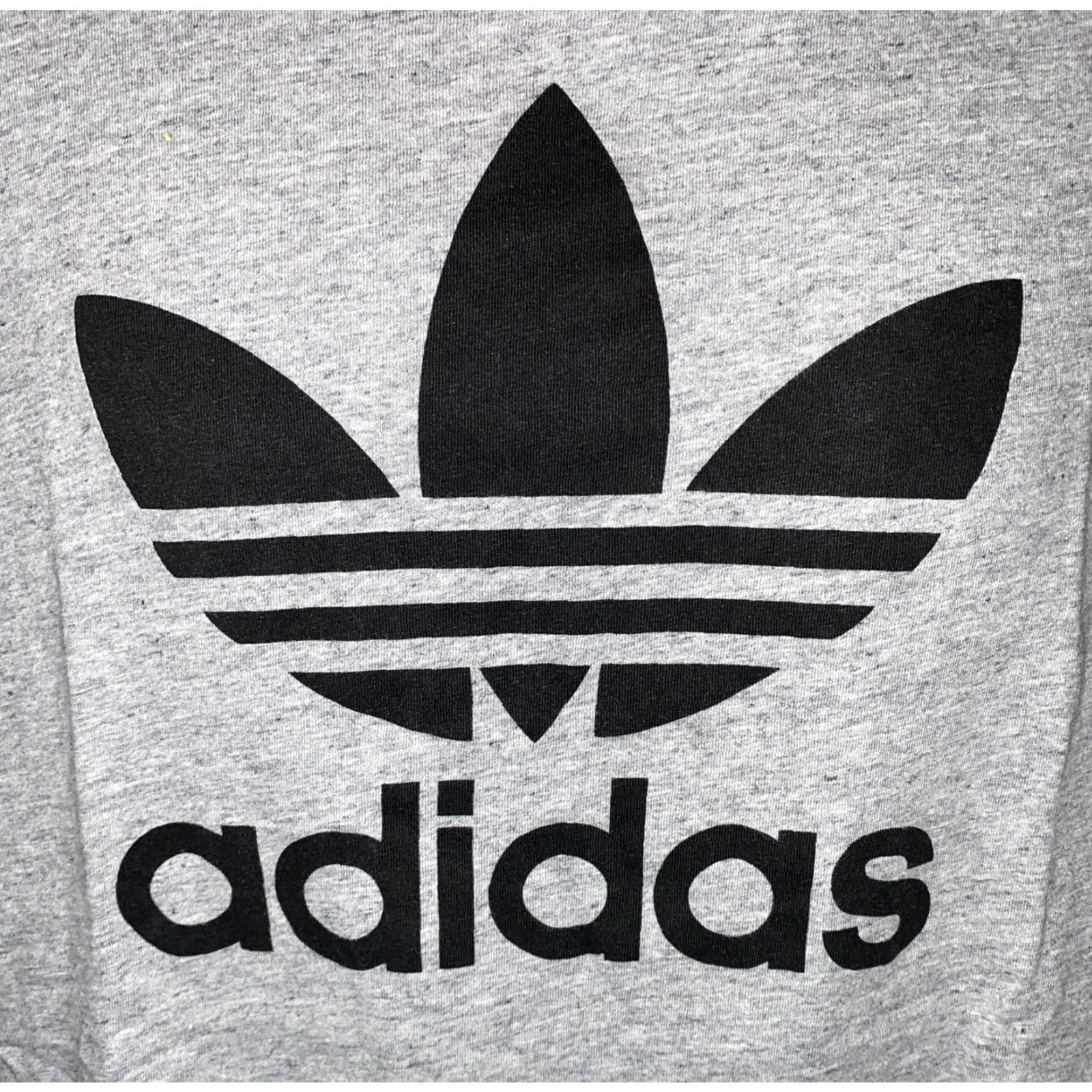Adidas Adidas T-Shirt Men Size L Gray Short Sleeve Basic Cotton Size US L / EU 52-54 / 3 - 2 Thumbnail