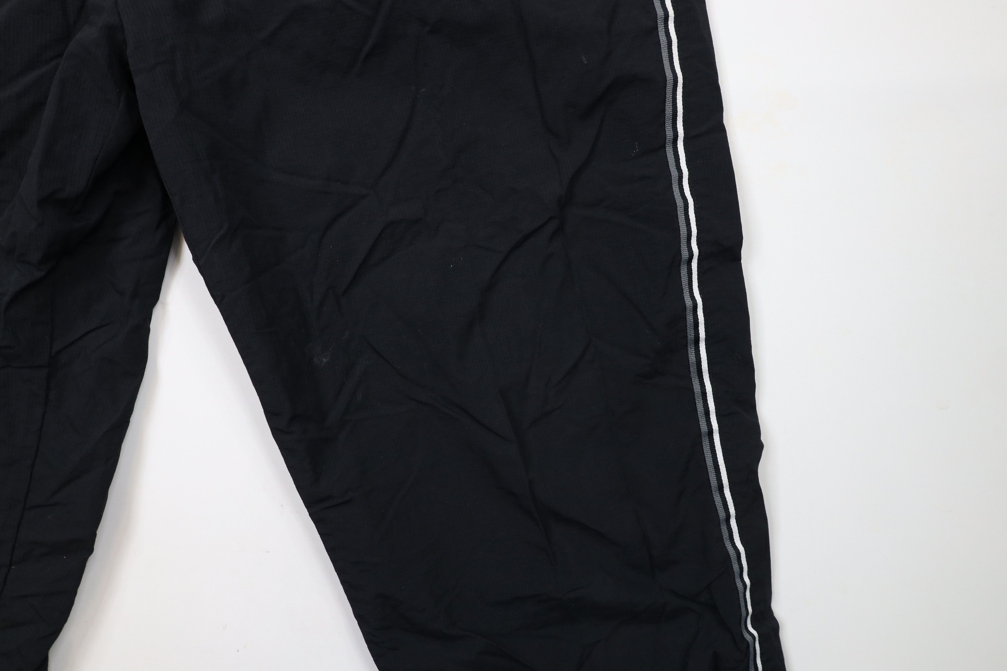 Reebok × Vintage Vintage 90s Reebok Spell Out Lined Striped Windbreaker Pants Size US 36 / EU 52 - 7 Thumbnail