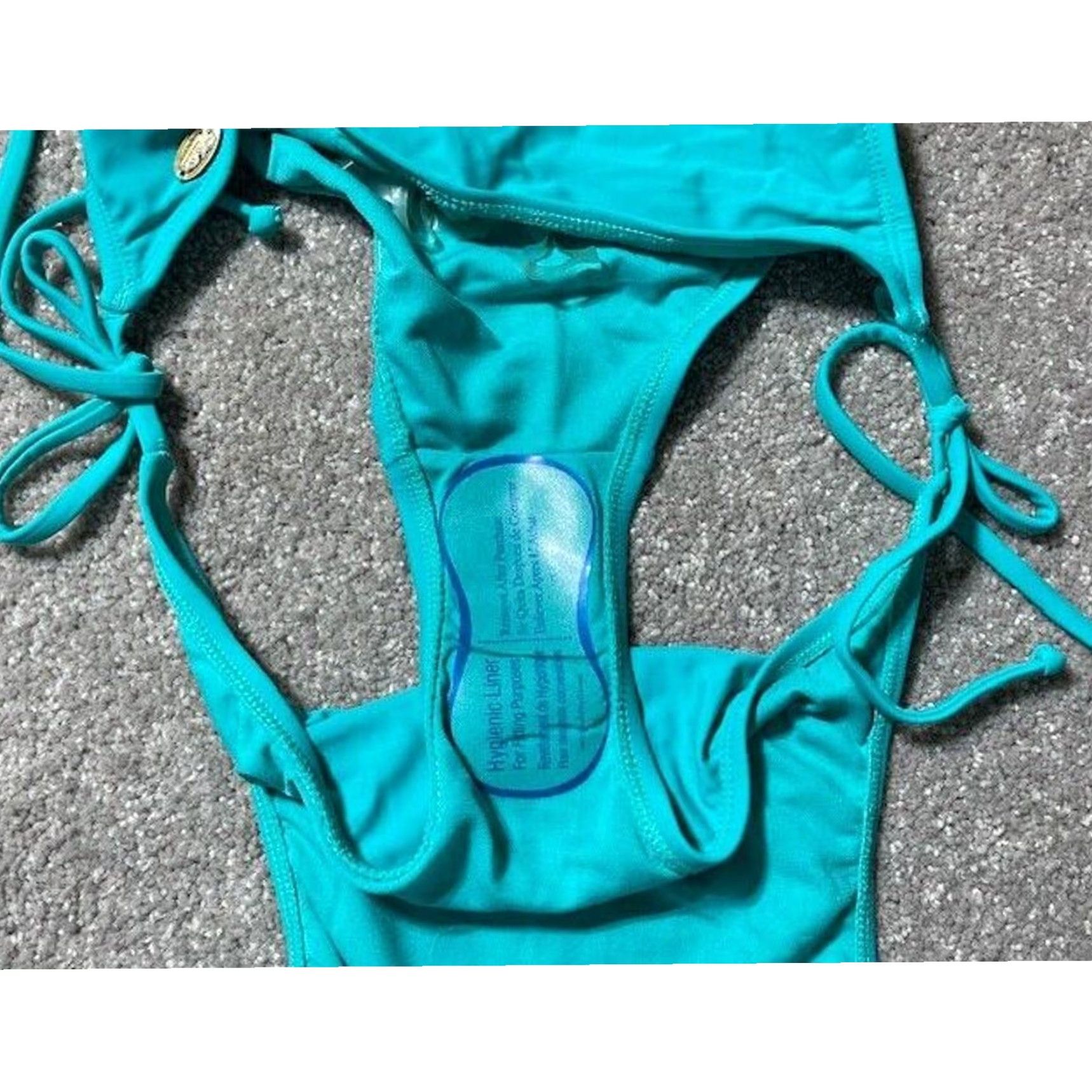 Vintage Hobie One Piece Swimsuit S Monokini Coastal Surfer Girl Festival Y2K Tropical Beach Women Size ONE SIZE - 5 Thumbnail
