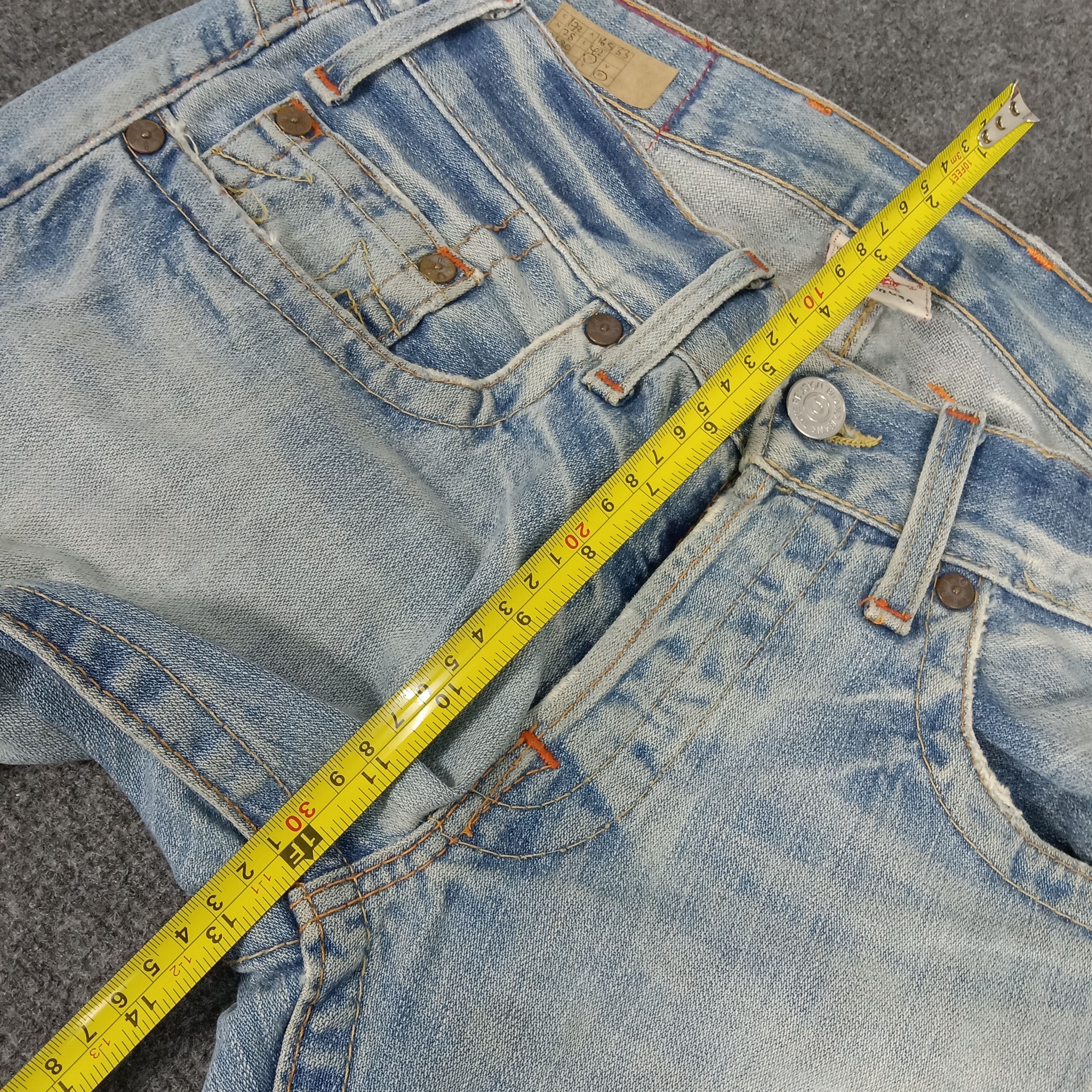 True Religion × Vintage True Religion American Distressed Style Denim Jeans Size US 33 - 11 Thumbnail