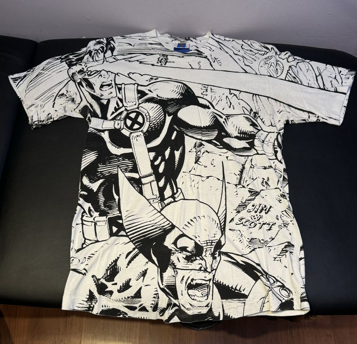 Marvel Comics 1991 X-men marvel comics mega vintage shirt Size US L / EU 52-54 / 3 - 1 Thumbnail