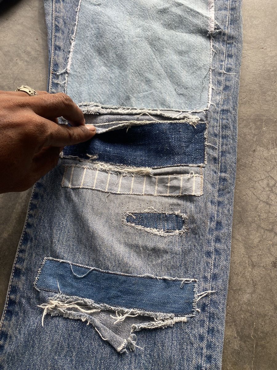 If Six Was Nine × Japanese Brand Vintage blue blue denim pants Size US 33 - 12 Thumbnail