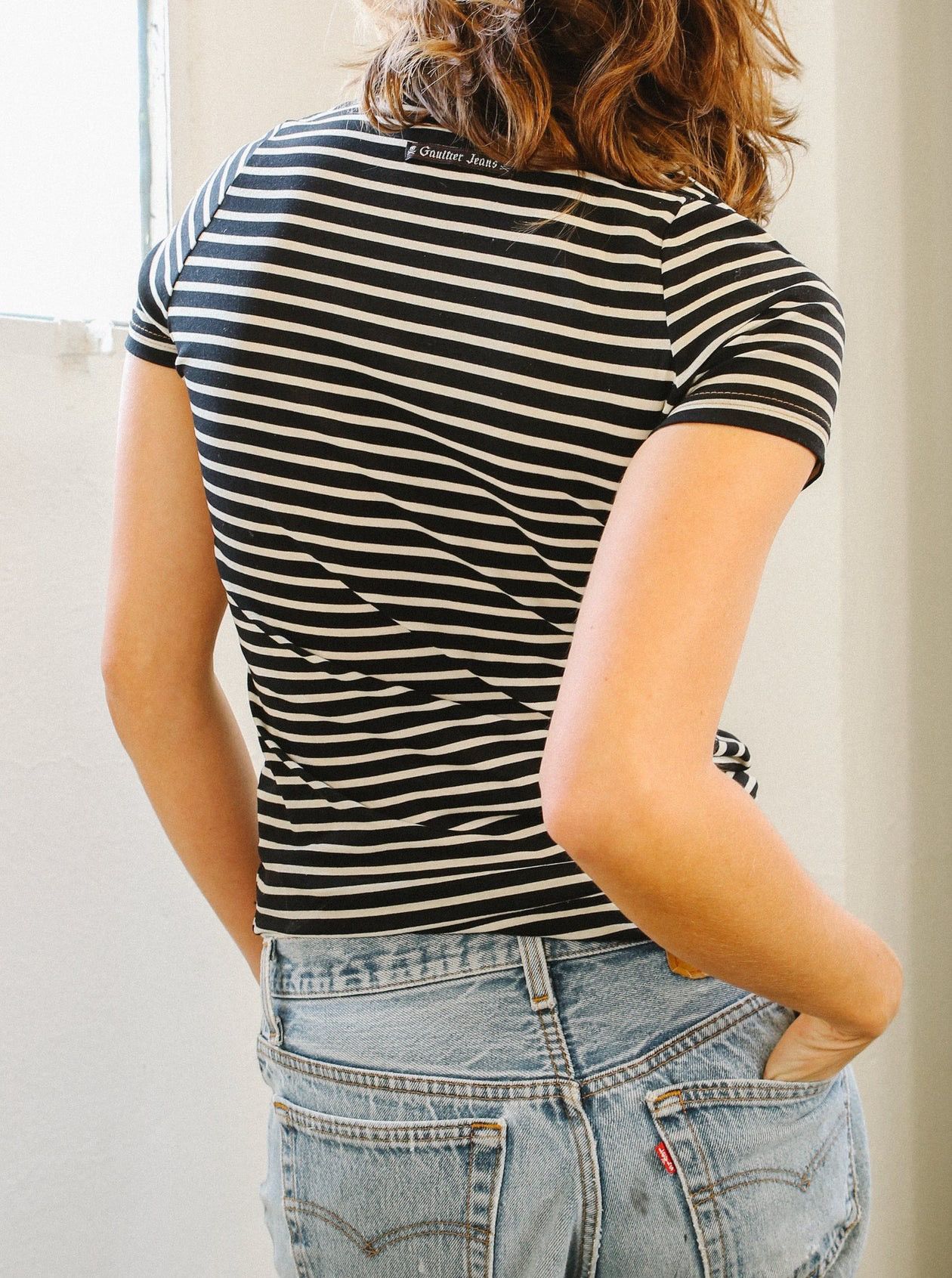 Jean Paul Gaultier Striped T Shirt Jean Paul Gaultier Striped Tee