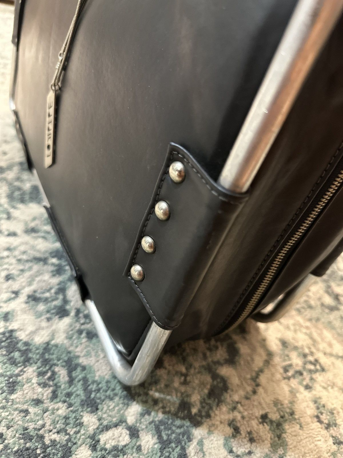 Jean Paul Gaultier Jean Paul Gaultier Metal Frame & Studded Travel Bag Size ONE SIZE - 17 Thumbnail