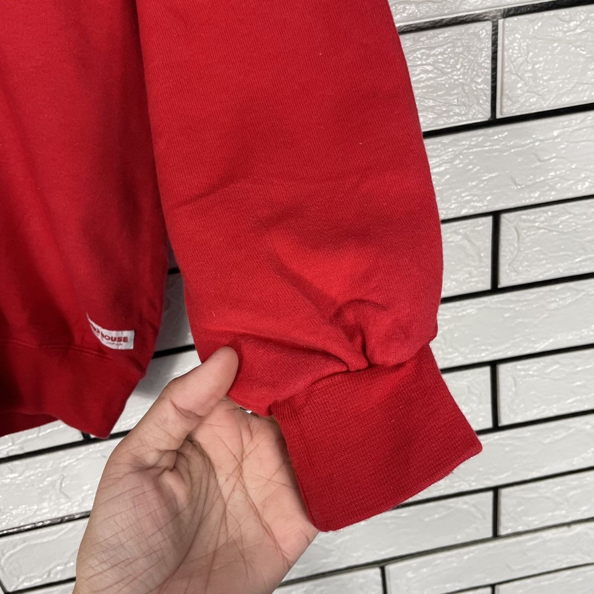 Japanese Brand Vintage Miki House Red Crewneck Sweatshirt Size US L / EU 52-54 / 3 - 9 Thumbnail