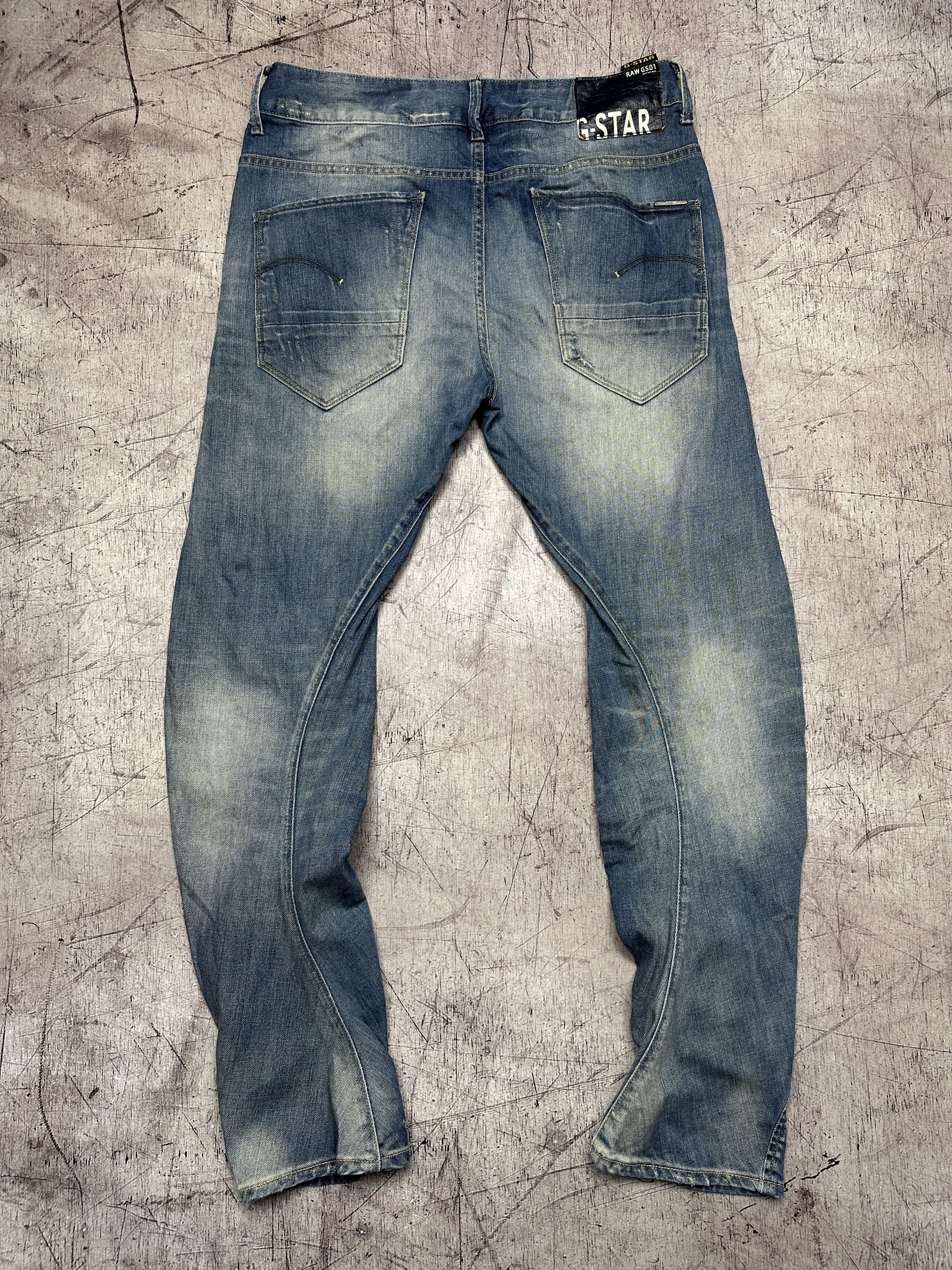 G-Star G Star Raw Womens Arc 3D Loose Tapered Denim Pants Jeans Size 26" / US 2 / IT 38 - 5 Thumbnail