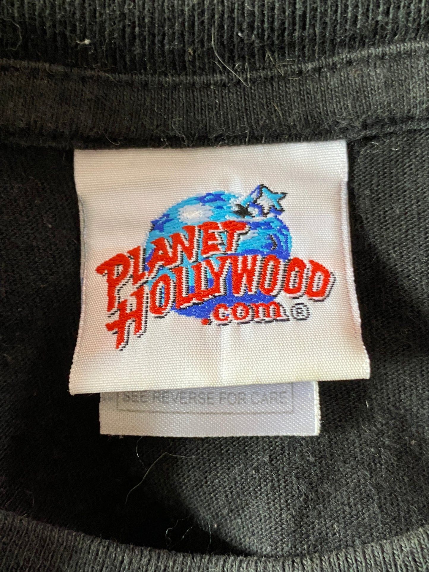 Planet Hollywood × Vintage 1998 Planet Hollywood Paris 90s Vintage Men's T-Shirt - M Size US M / EU 48-50 / 2 - 5 Thumbnail