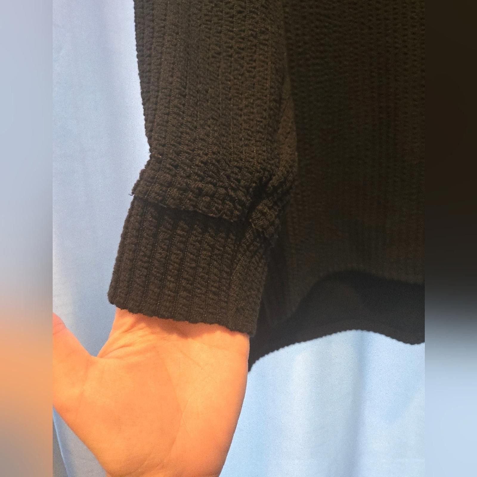 Designer Versona Oversized Sweater Top Size M / US 6-8 / IT 42-44 - 3 Thumbnail