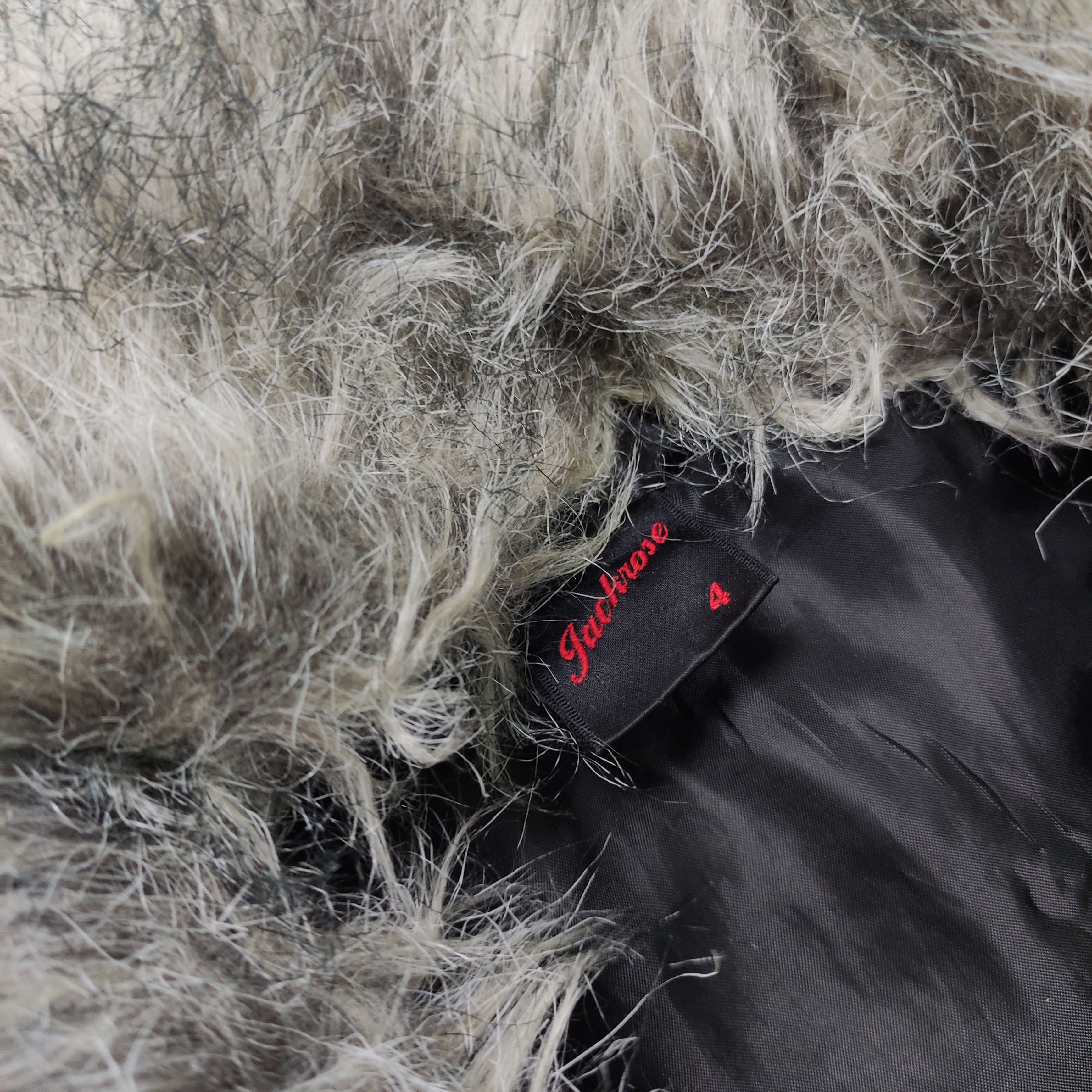Tornado Mart JACKROSE FUR FAUX JACKET STYLE TORNADO MART Size US M / EU 48-50 / 2 - 6 Thumbnail