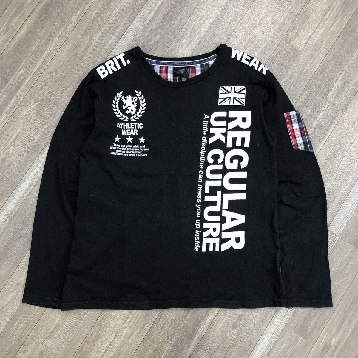 14th Addiction × Affliction × If Six Was Nine Y2K Regular UK Culture Poem Grunge Gothic Long Sleeve Size US L / EU 52-54 / 3 - 1 Thumbnail