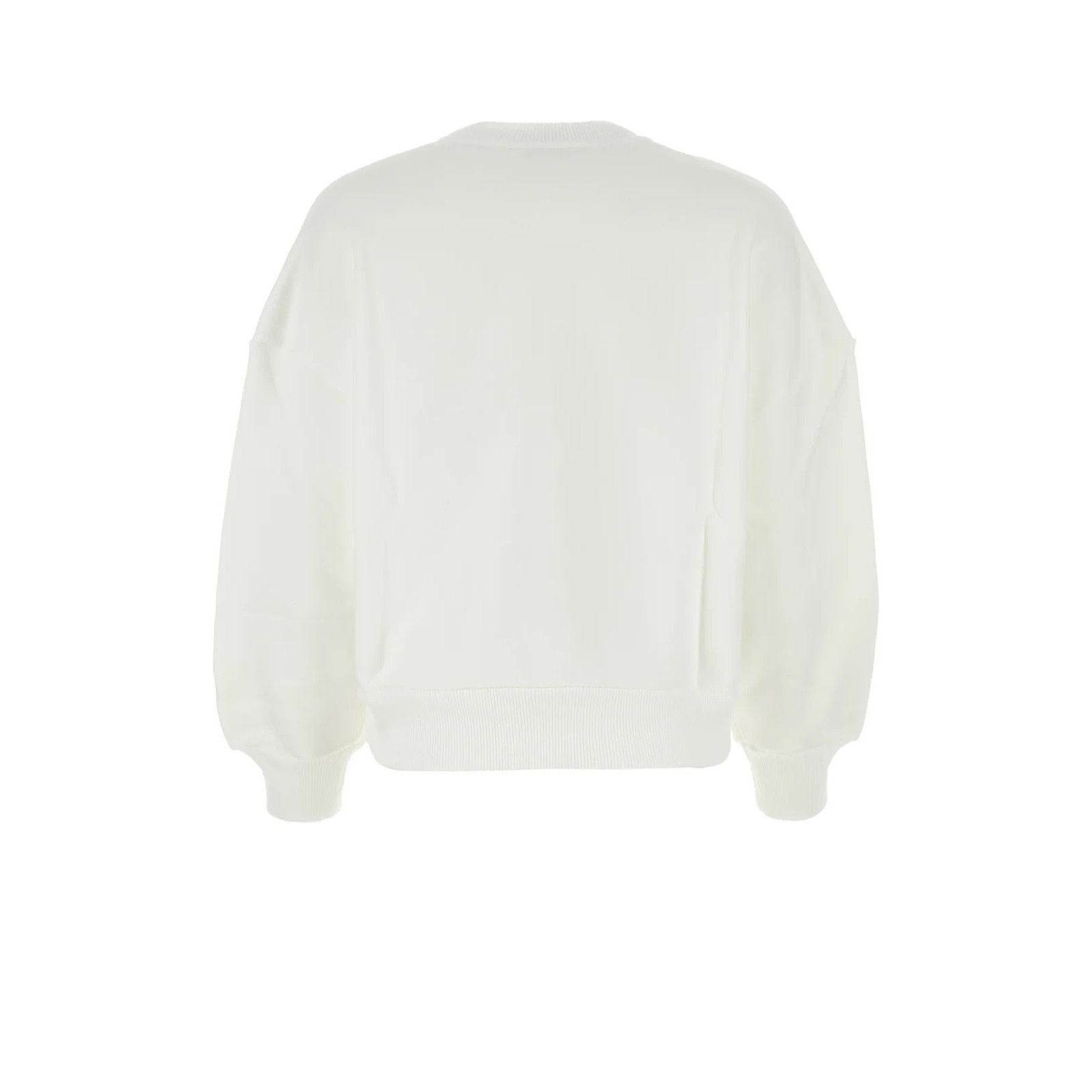Alexander McQueen ALEXANDER MCQUEEN White Cotton Sweatshirt New & Authentic (W Size M / US 6-8 / IT 42-44 - 2 Thumbnail