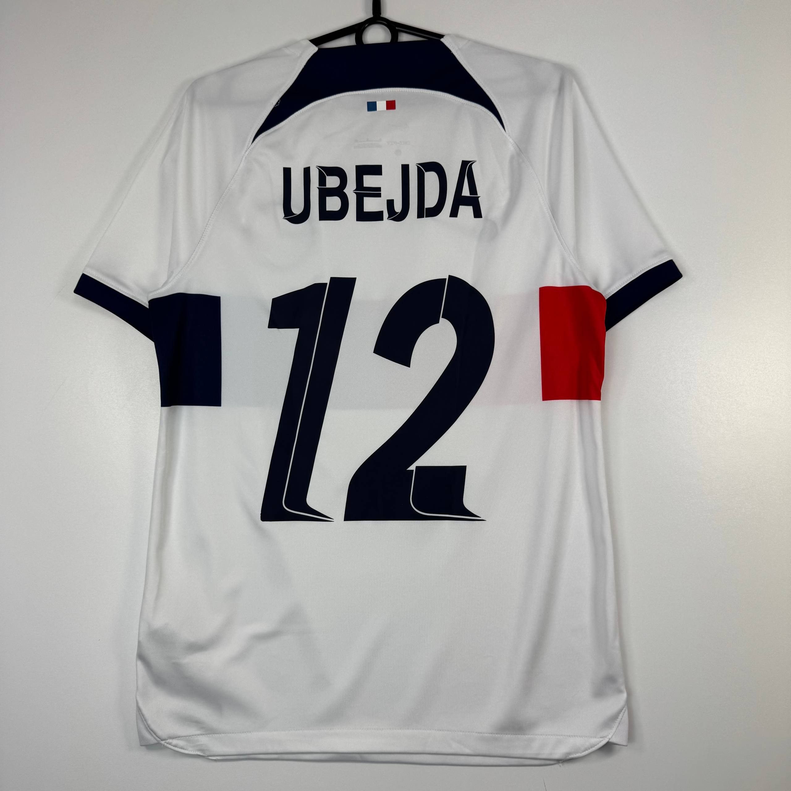 Nike Nike PSG Away Jersey 2023-24 Qatar DX2693-101 Men Size S Size US S / EU 44-46 / 1 - 9 Thumbnail