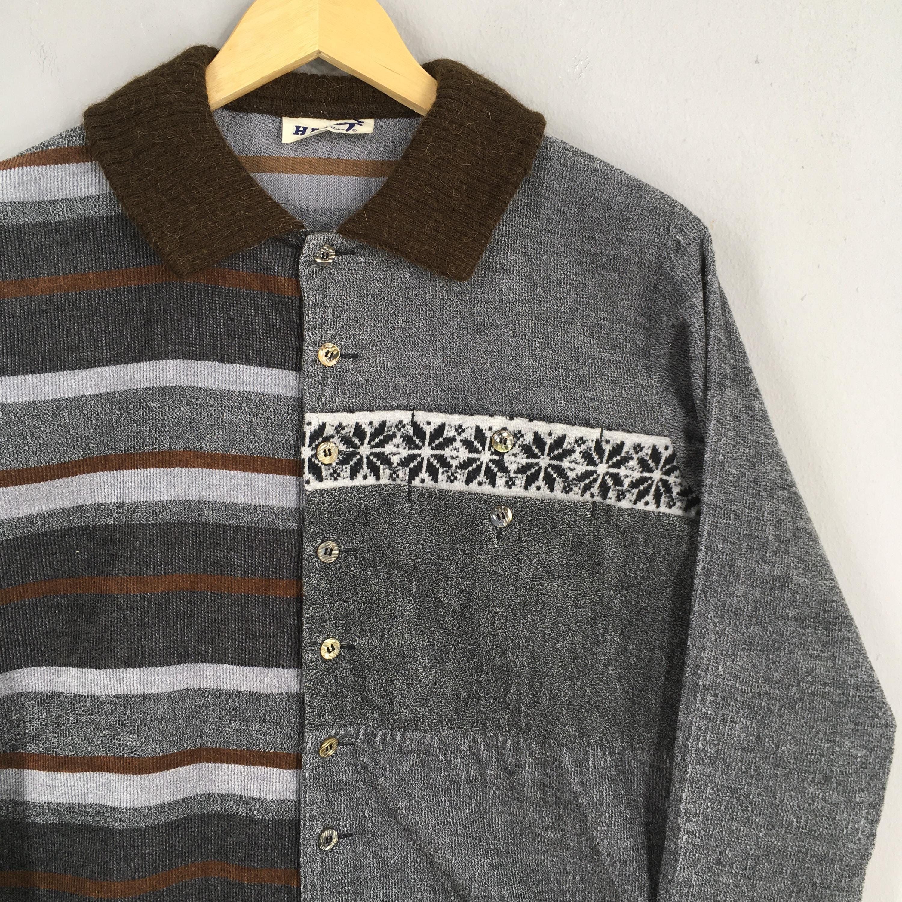 Hai Sporting Gear Vintage Hai Sporting Gear Longsleeves Shirt Medium Size US M / EU 48-50 / 2 - 2 Thumbnail