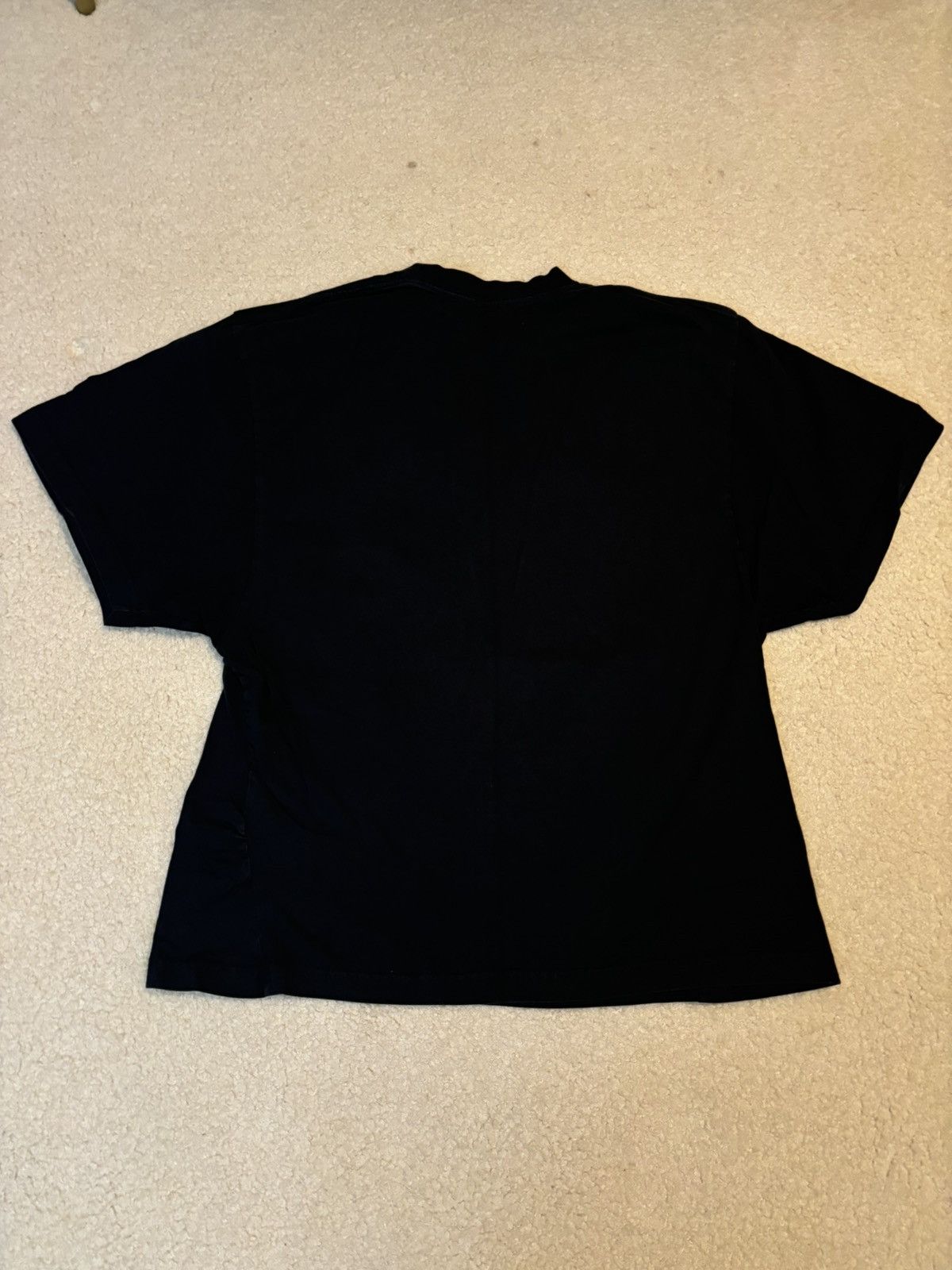 Balenciaga Balenciaga Year of the Tiger Distressed Graphic Tee Black Size US S / EU 44-46 / 1 - 8 Thumbnail