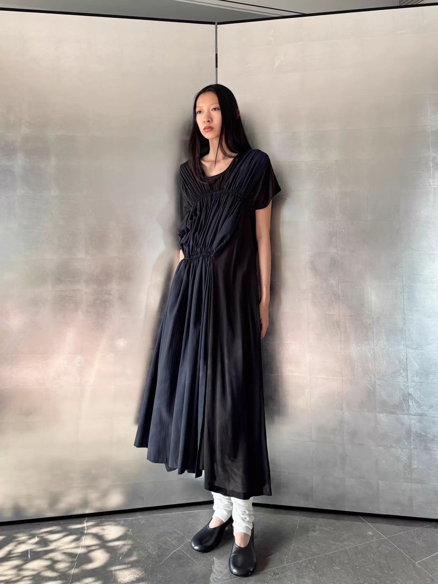 Junya Watanabe Junya Watanabe AD2021 Stretch Pleated Vol Dress Size S Size S / US 4 / IT 40 - 2 Thumbnail