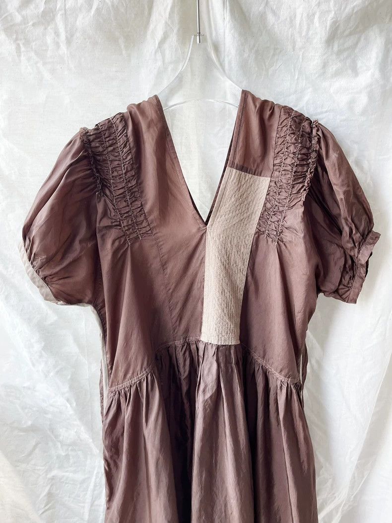 Comme des Garcons Comme Des Garcons Caramel Cocoa V-Neck Brown Khaki Brown D Size S / US 4 / IT 40 - 7 Thumbnail