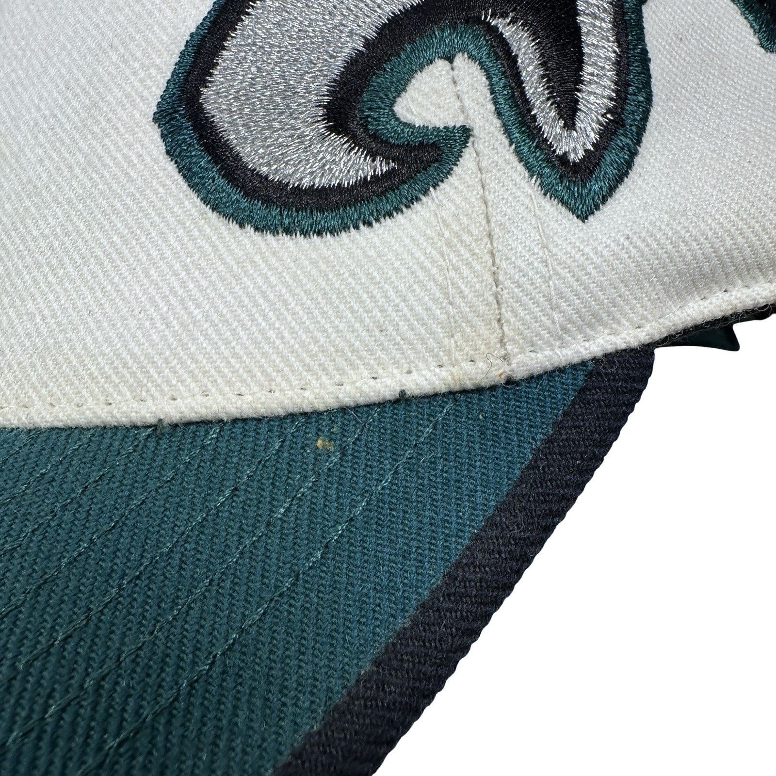 Reebok Vintage Reebok Philadelphia Eagles Hat Green White Double Size ONE SIZE - 11 Thumbnail