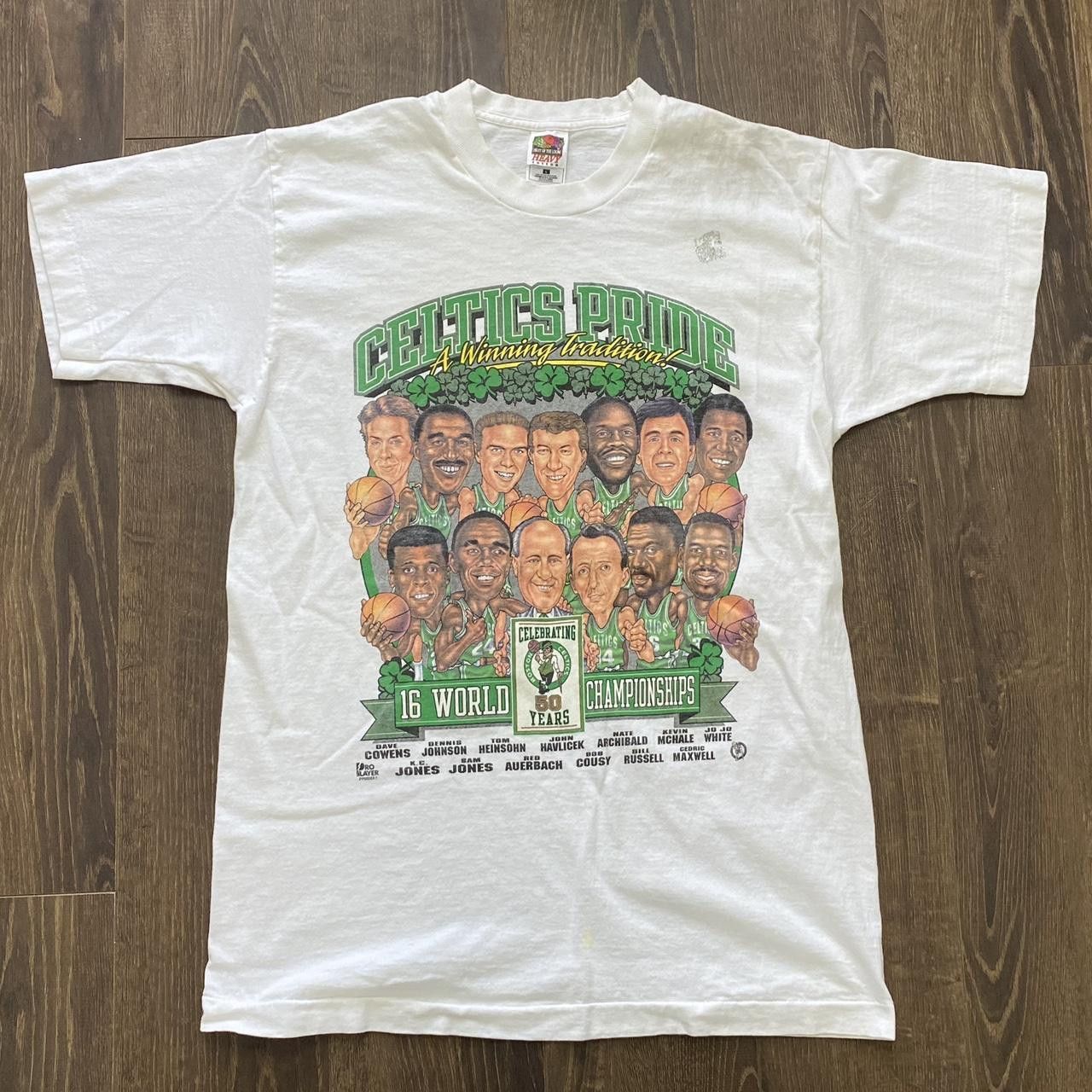 NBA vintage 90s pro player A winning tradition Celtics T-shirt Size US L / EU 52-54 / 3 - 1 Thumbnail