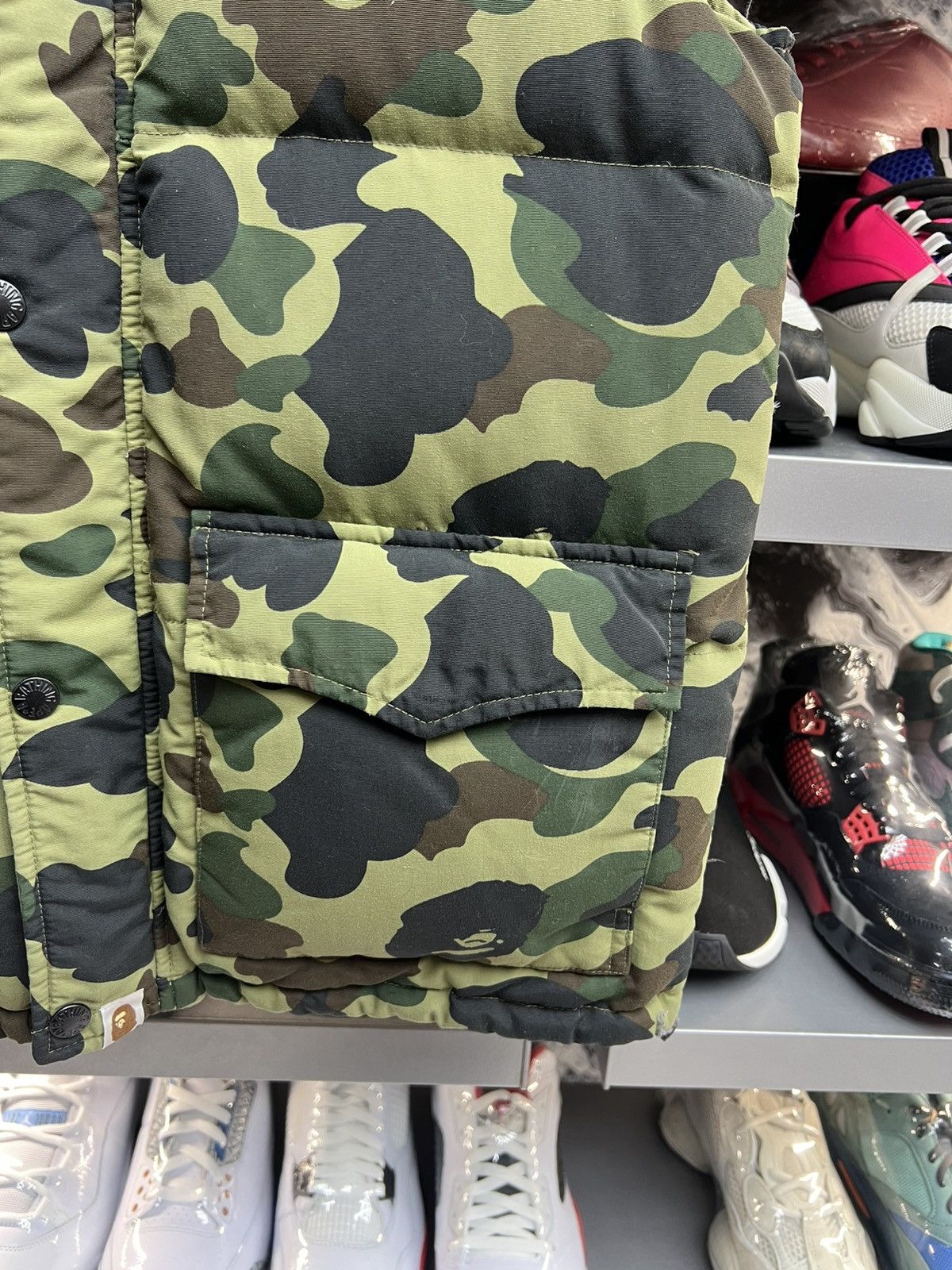 Bape Bape Green Camo Vest Size US M / EU 48-50 / 2 - 4 Thumbnail