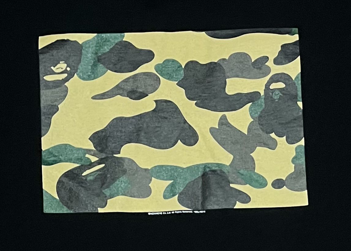 Bape Bape camo logo tee shirt Size US M / EU 48-50 / 2 - 3 Thumbnail