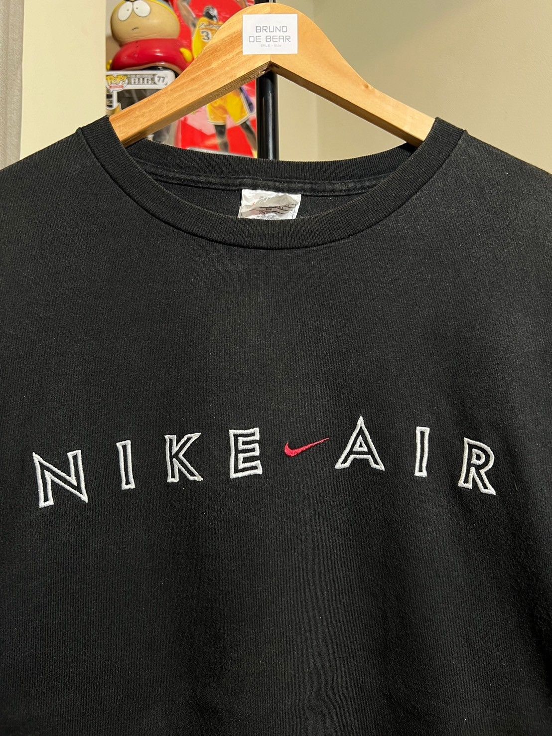 Nike × Vintage Vintage 90’s. Nike Air shirt Embroidered BN Size US M / EU 48-50 / 2 - 1 Thumbnail