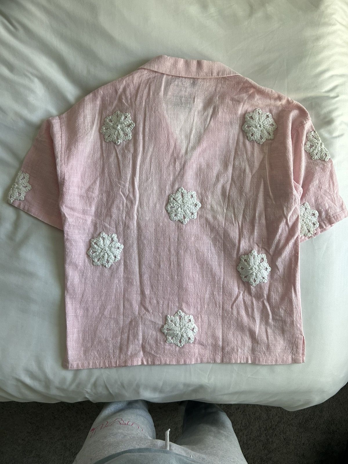 Justin Bieber Rastah Hand Embroidered Flower Child Button Up Bieber Size US M / EU 48-50 / 2 - 6 Thumbnail