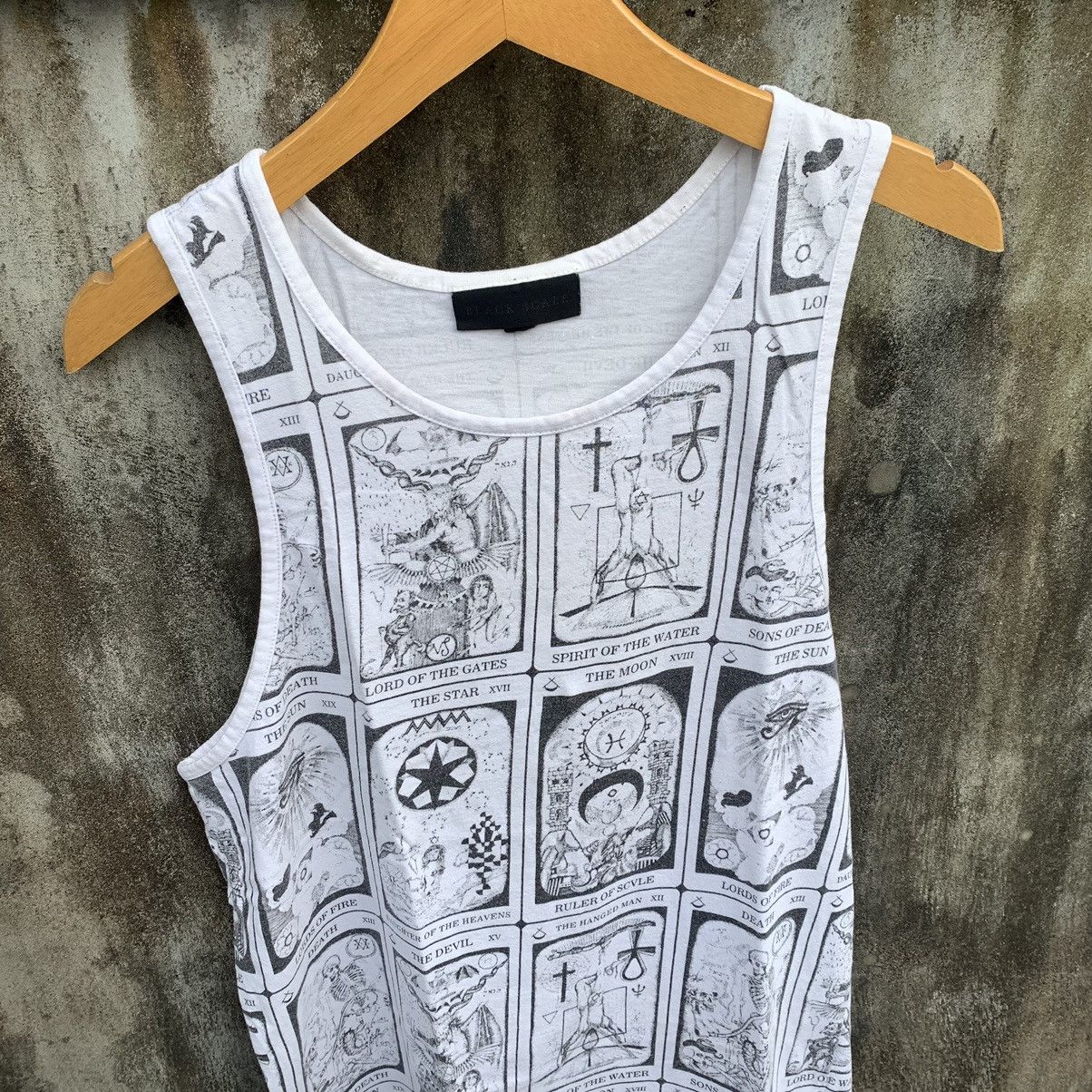 Japanese Brand VINTAGE Y2K TAROT CARD PRINT TANK TOP IFSIXWASNINE LGB STYLE Size US M / EU 48-50 / 2 - 2 Thumbnail