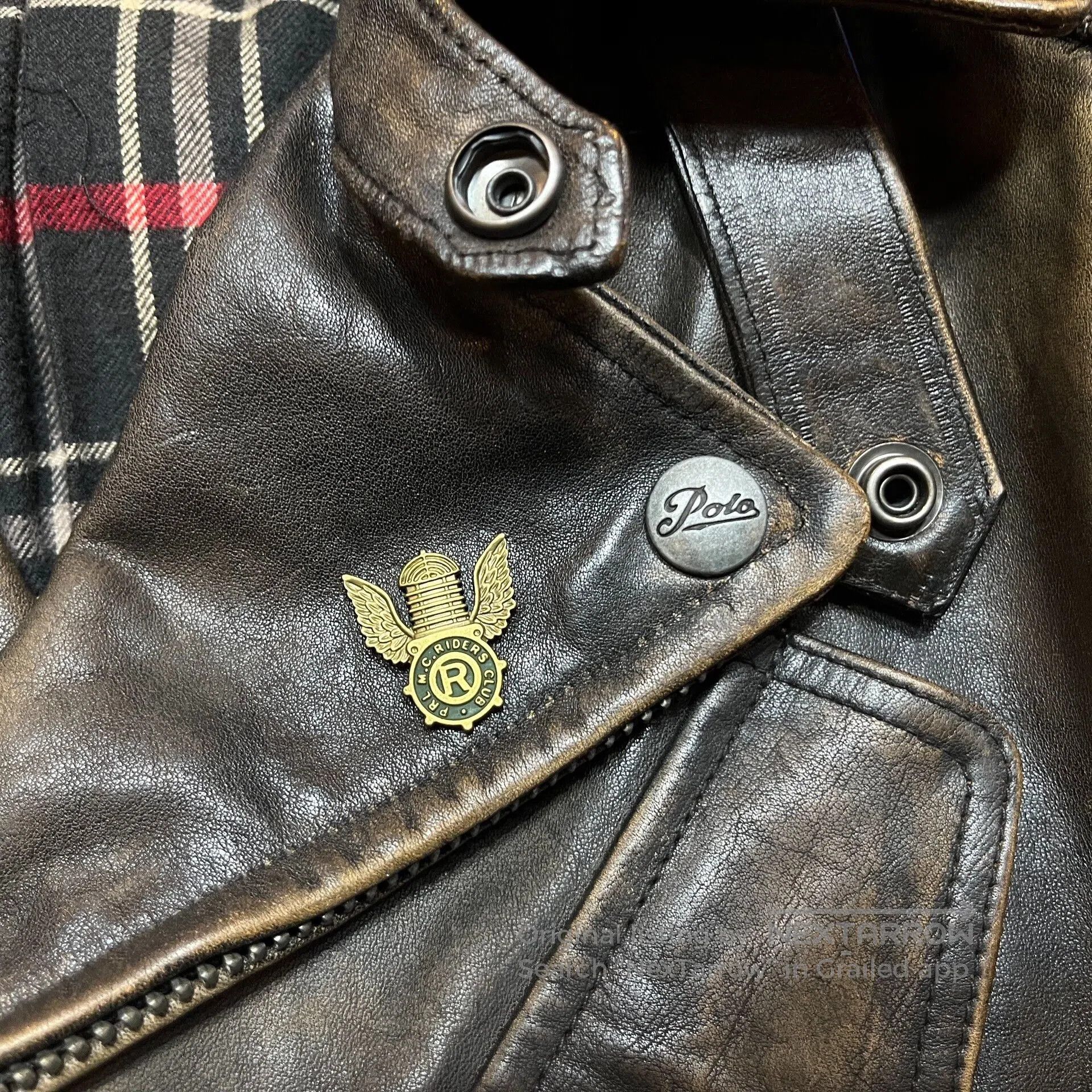 RRL Ralph Lauren vintage distressed leather jacket by Ralph Lauren. Size US M / EU 48-50 / 2 - 5 Thumbnail