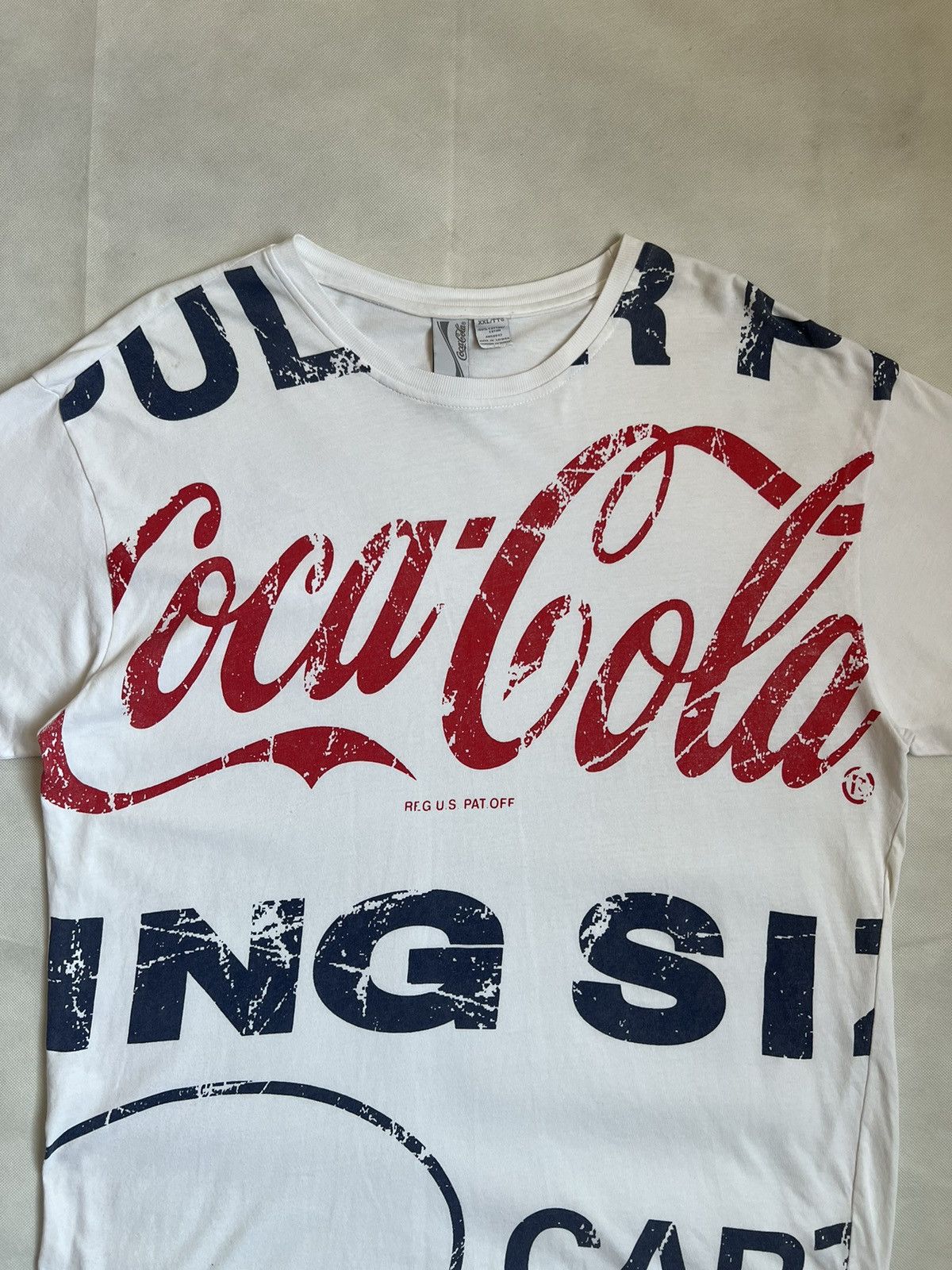 Coca Cola Vintage Coca Cola Full Print Plus Deposit Tees Size US XXL / EU 58 / 5 - 2 Thumbnail