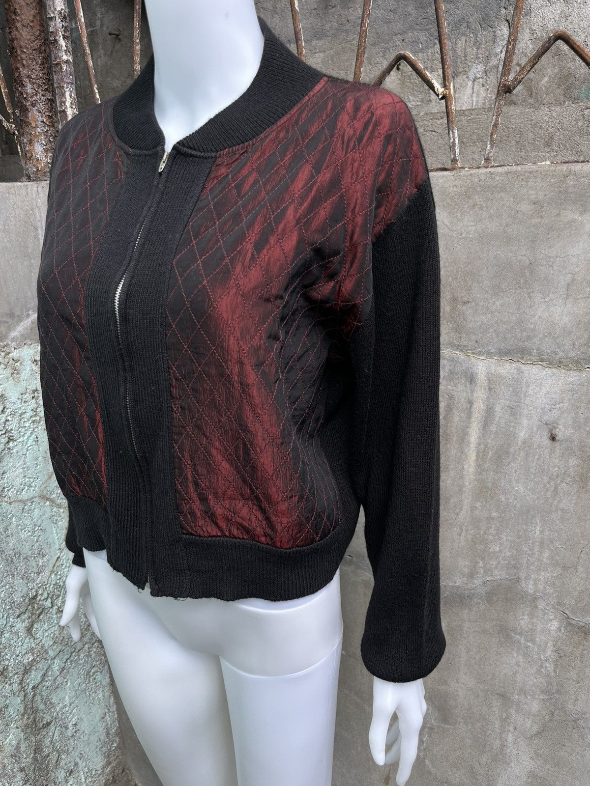 Jean Paul Gaultier Junior Gaultier Quilted Bomber Jacket Size M / US 6-8 / IT 42-44 - 3 Thumbnail